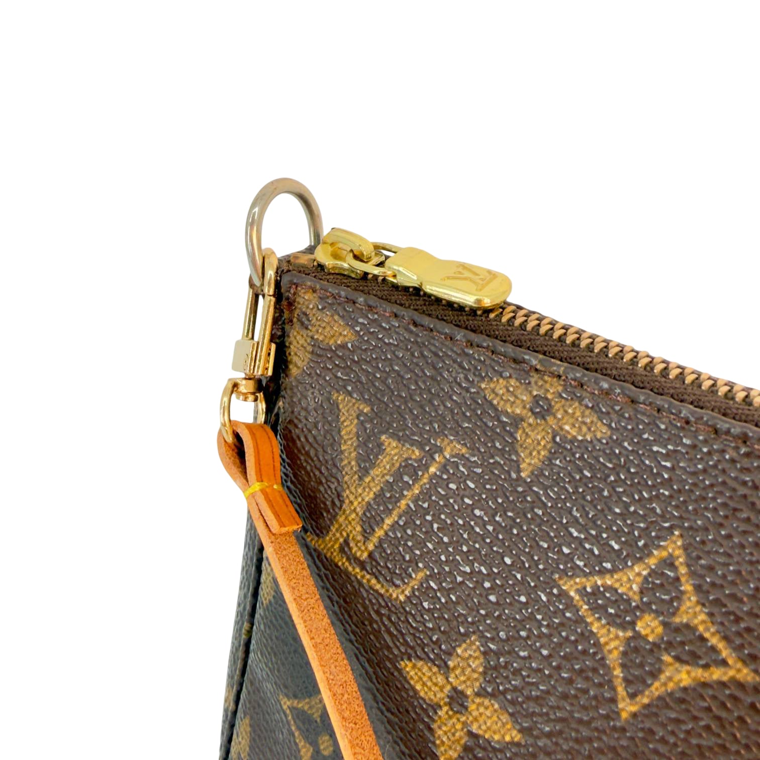Louis Vuitton Pochette Accessoires Braun Monogram Canvas