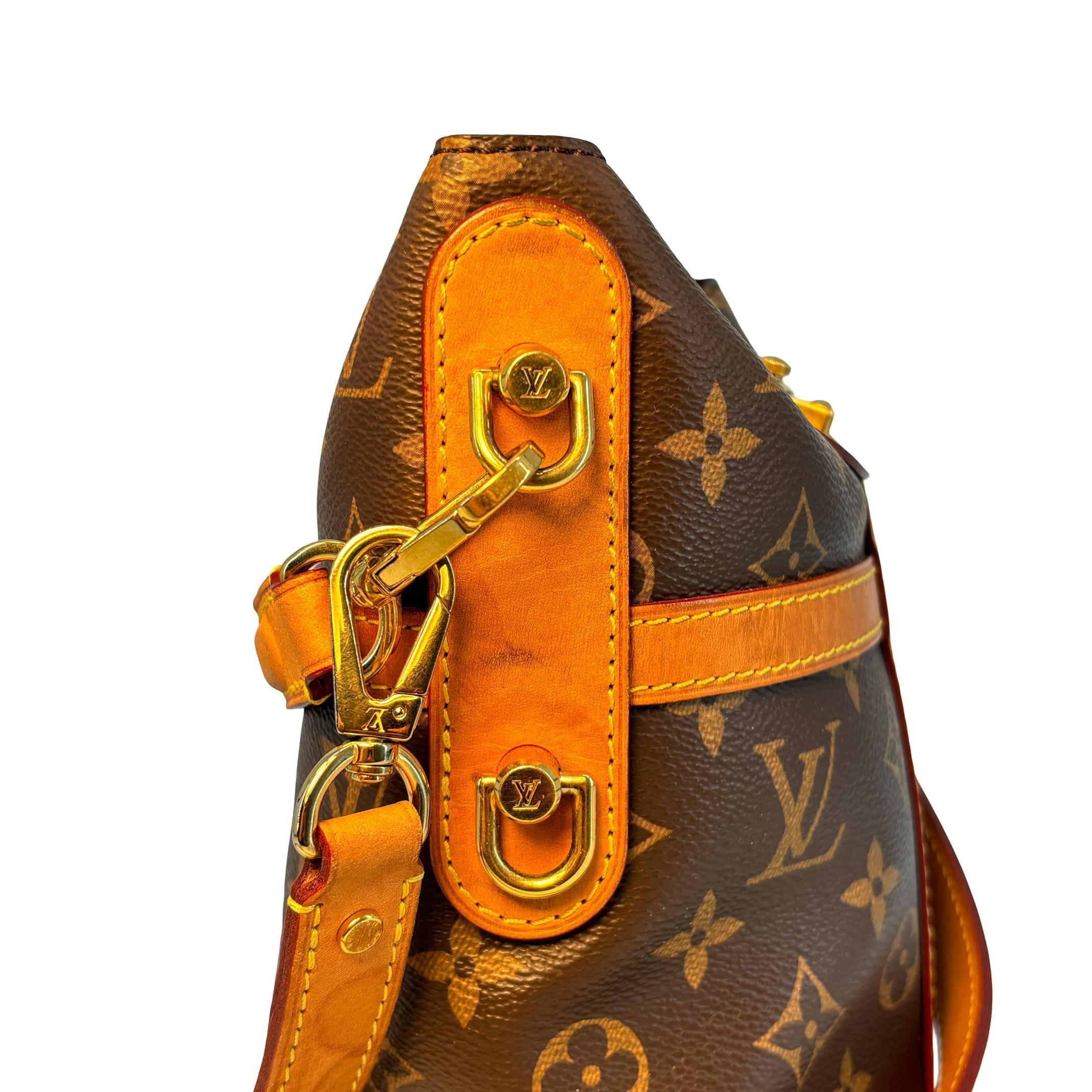 Louis Vuitton Duffle Shoulder Bag Monogram Canvas