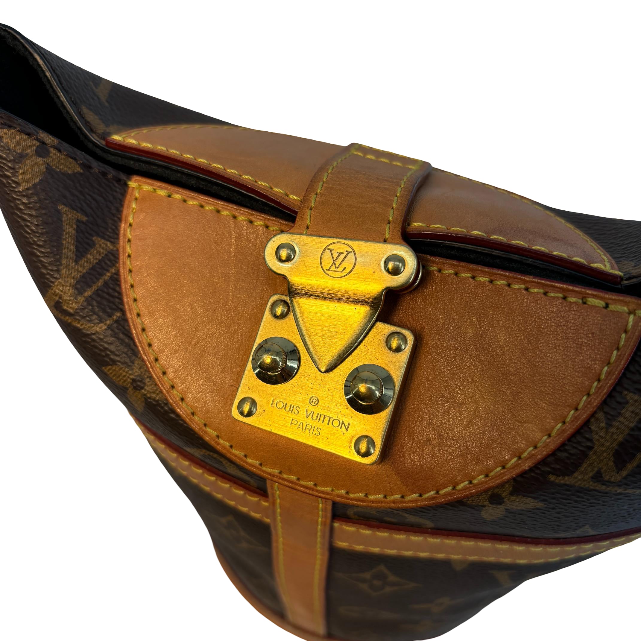 Louis Vuitton Duffle Shoulder Bag Monogram Canvas