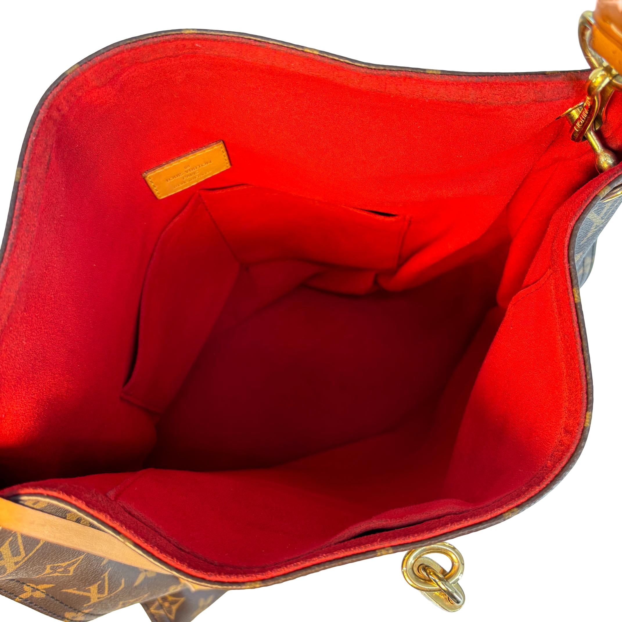 Louis Vuitton Gaia Hobo Bag Monogram Canvas