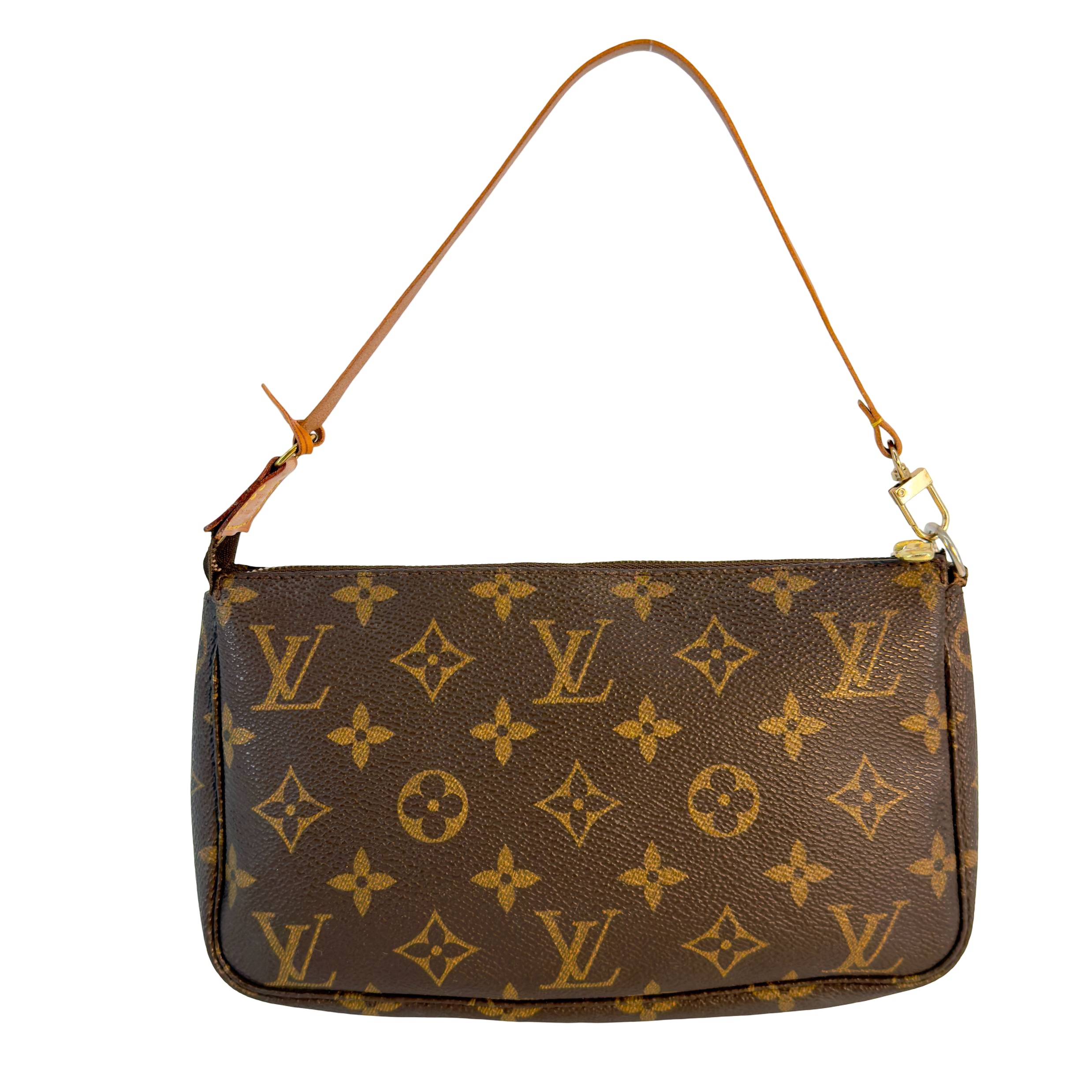 Louis Vuitton Pochette Accessoires Braun Monogram Canvas