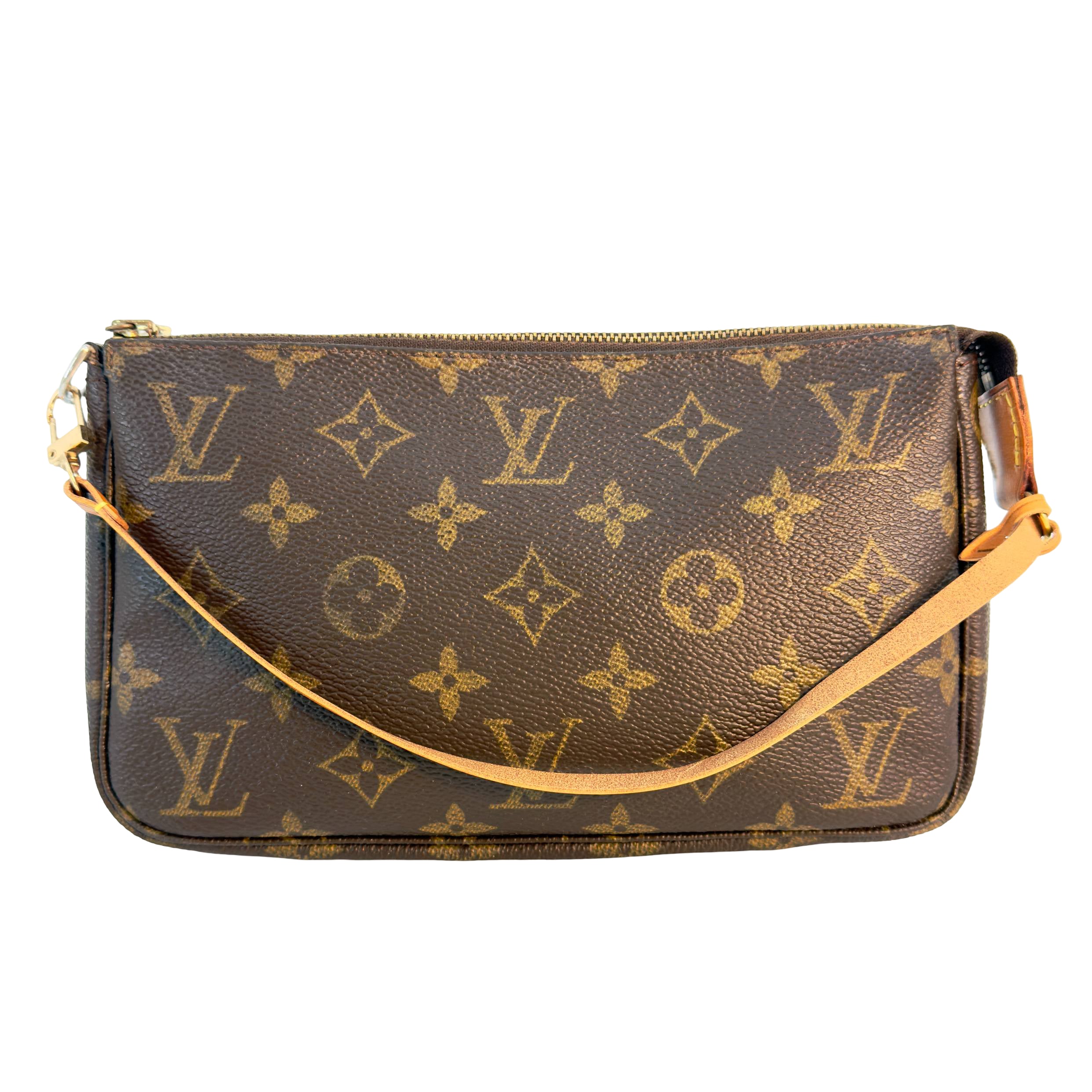Louis Vuitton Pochette Accessoires Braun Monogram Canvas