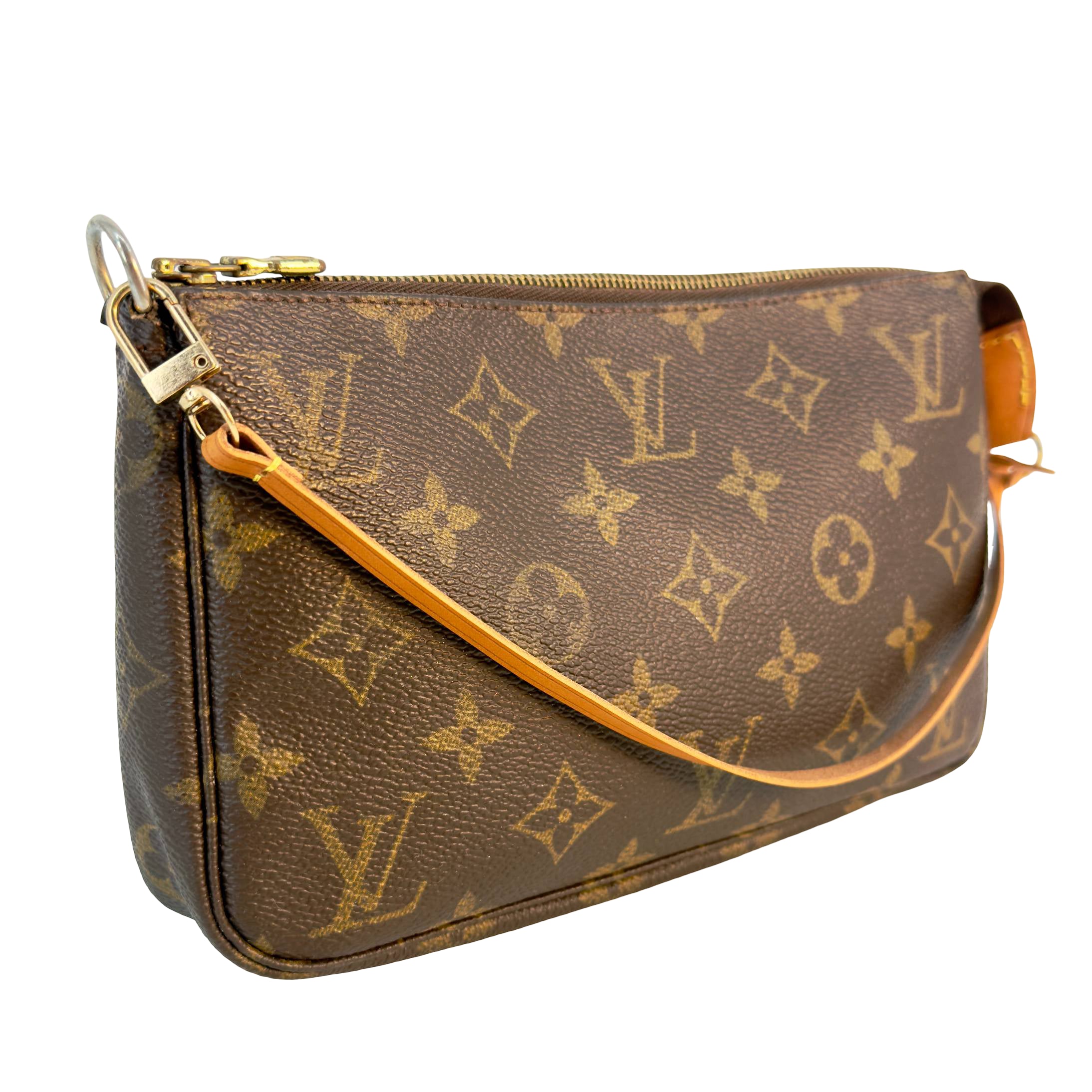 Louis Vuitton Pochette Accessoires Braun Monogram Canvas