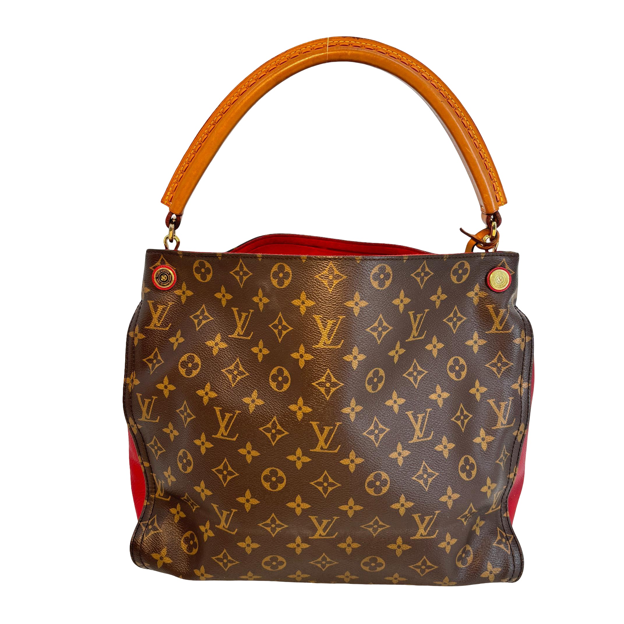Louis Vuitton Gaia Hobo Bag Monogram Canvas