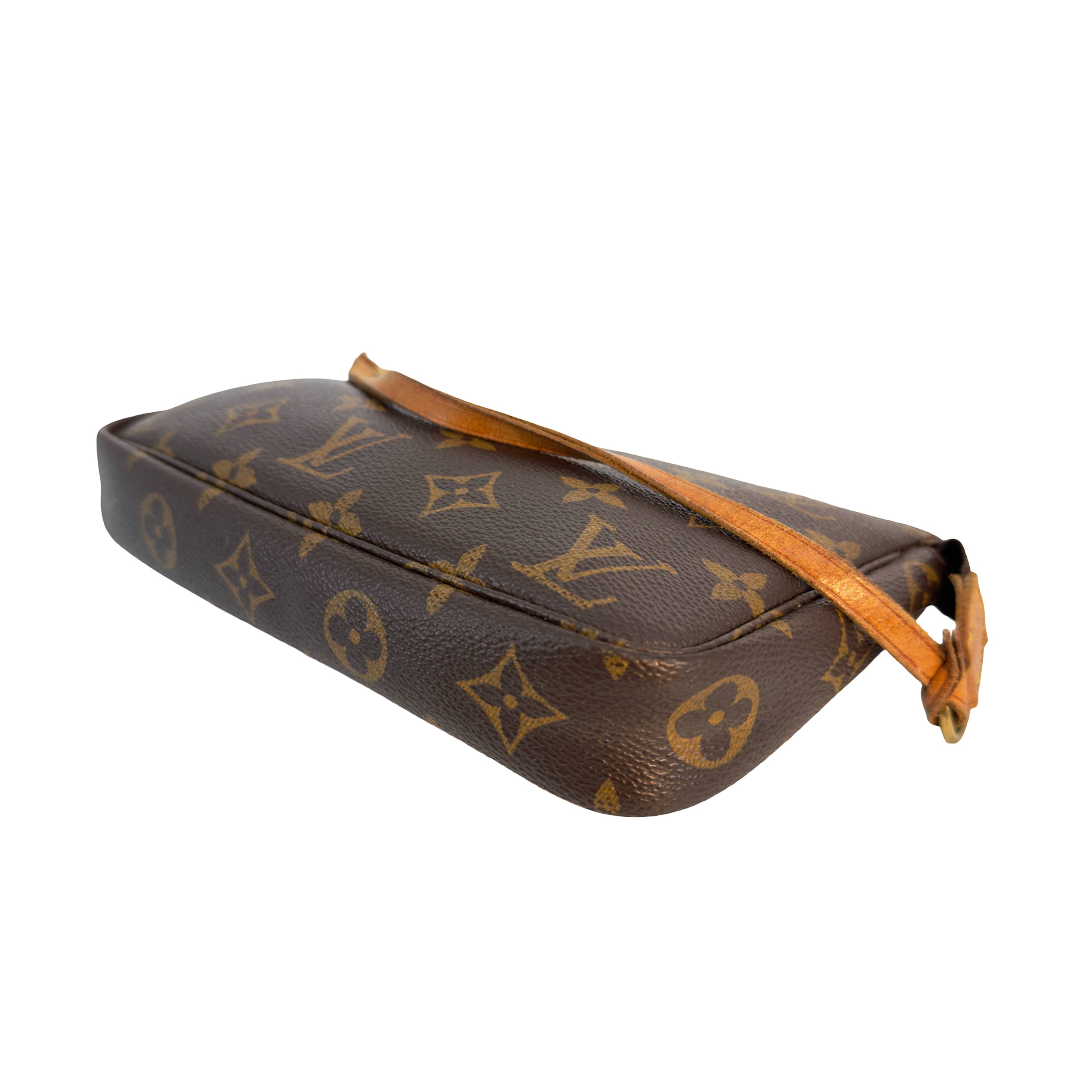 Louis Vuitton Pochette Accessoires Braun Monogram Canvas