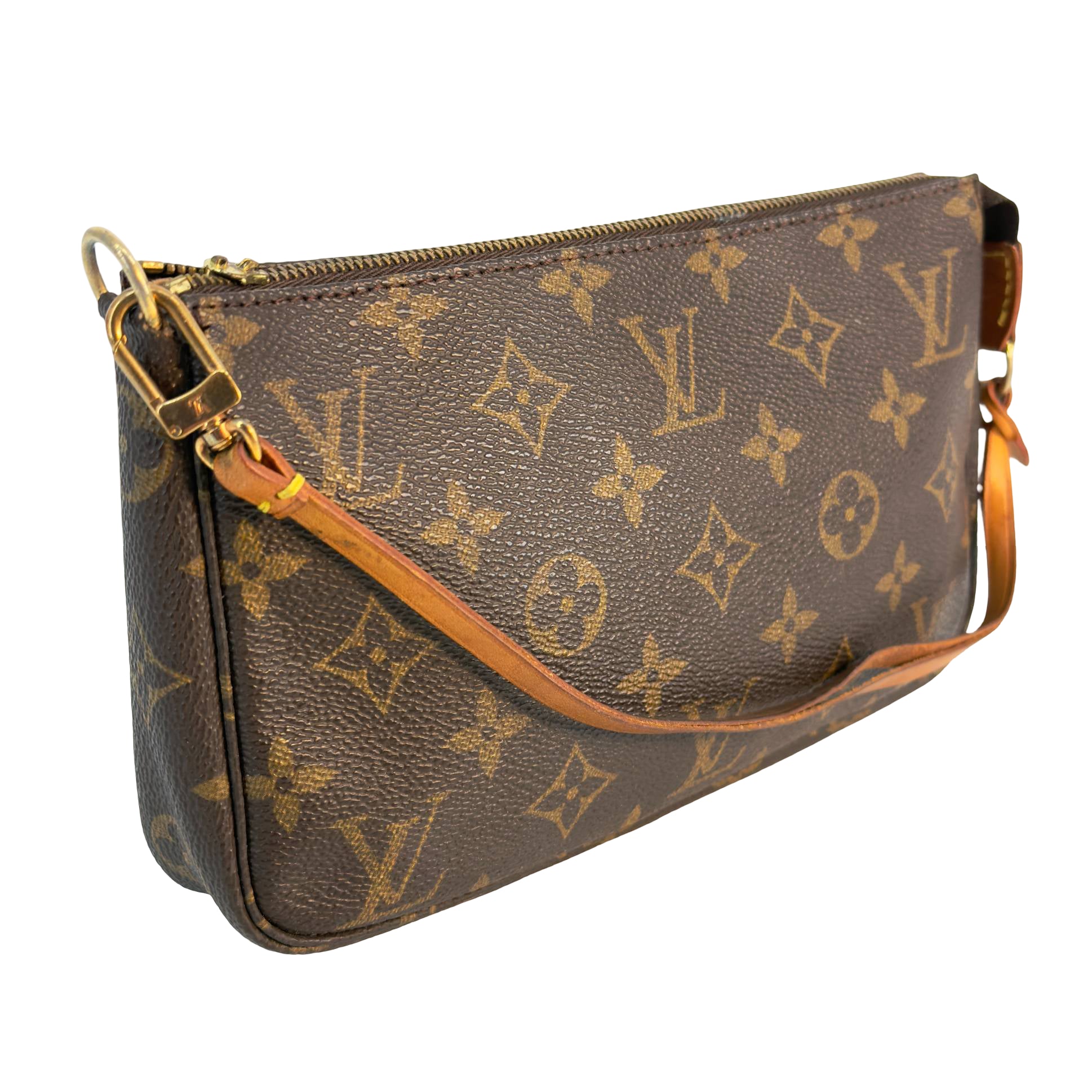 Louis Vuitton Pochette Accessoires Braun Monogram Canvas
