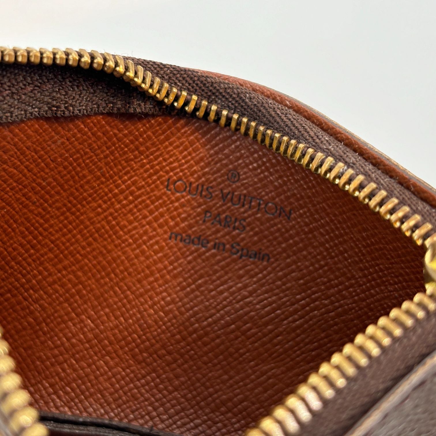 Louis Vuitton Pochette Cles Key Pouch Monogram Canvas