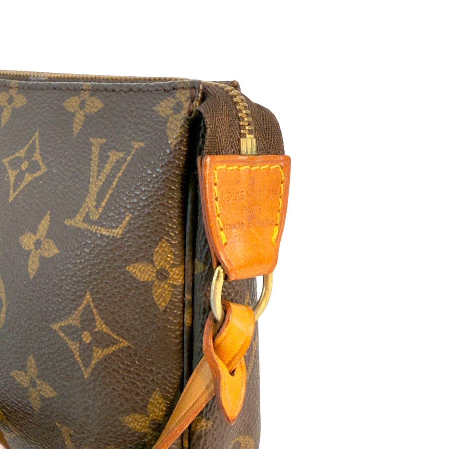 Louis Vuitton Pochette Accessoires Braun Monogram Canvas