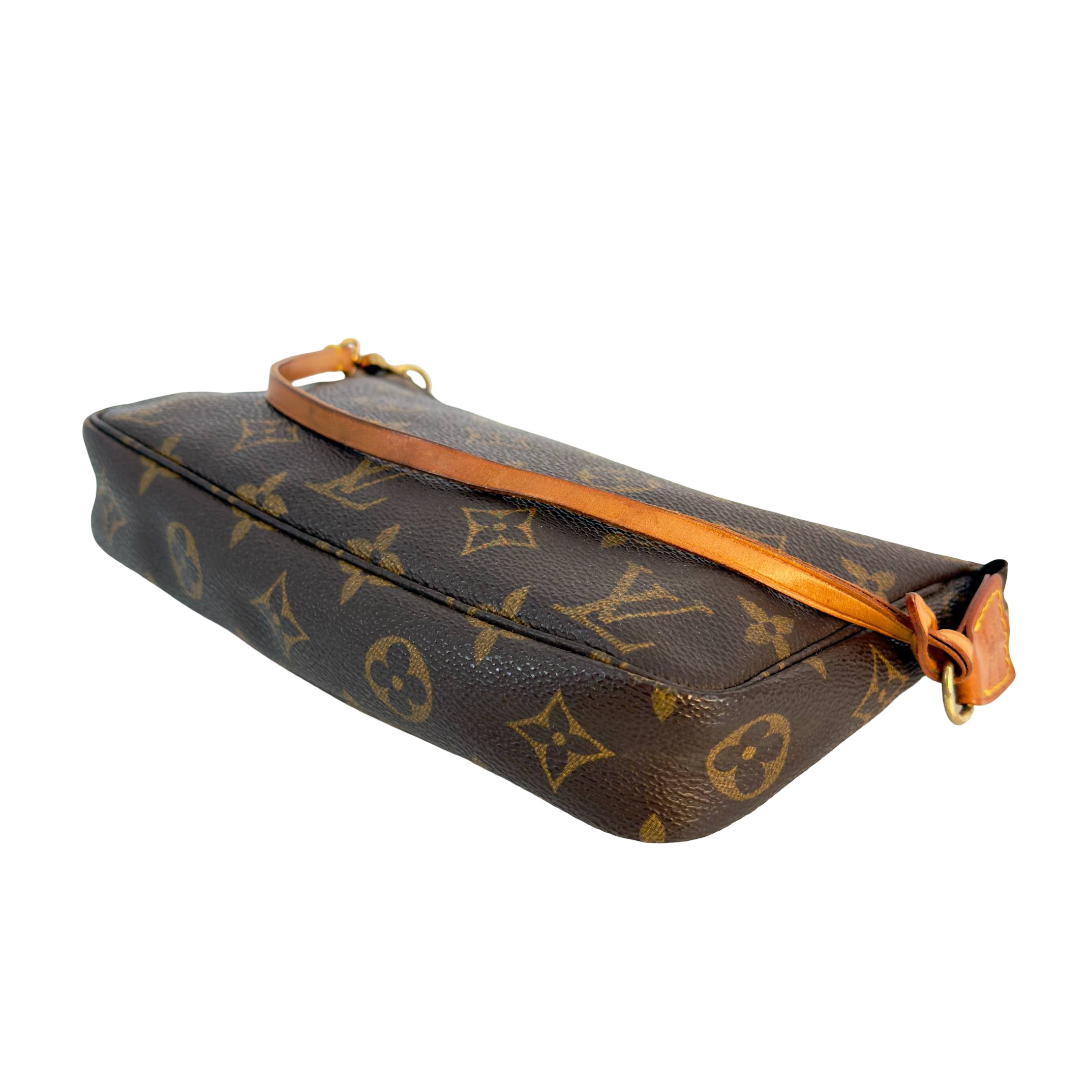 Louis Vuitton Pochette Accessoires Braun Monogram Canvas