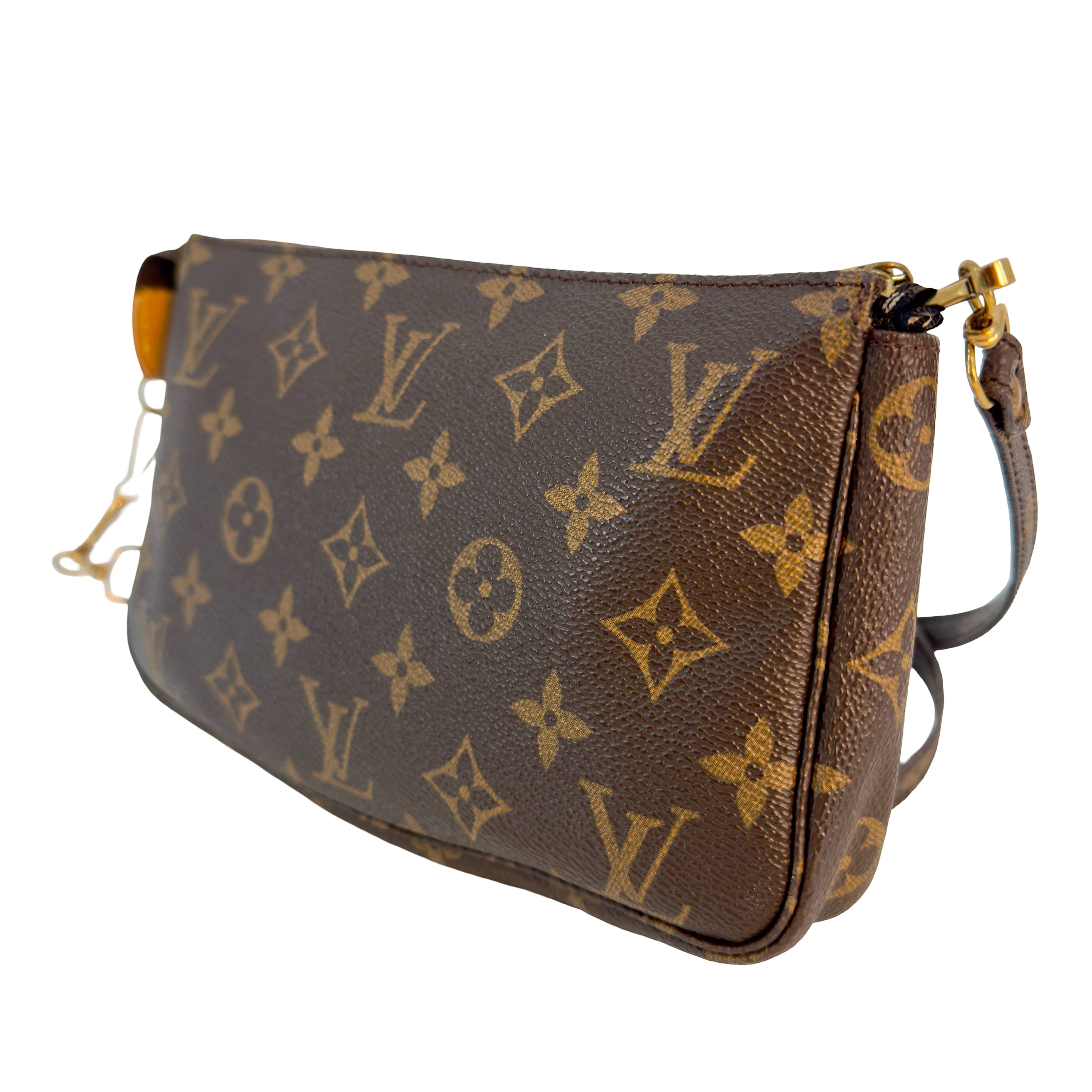Louis Vuitton Pochette Accessoires Braun Monogram Canvas