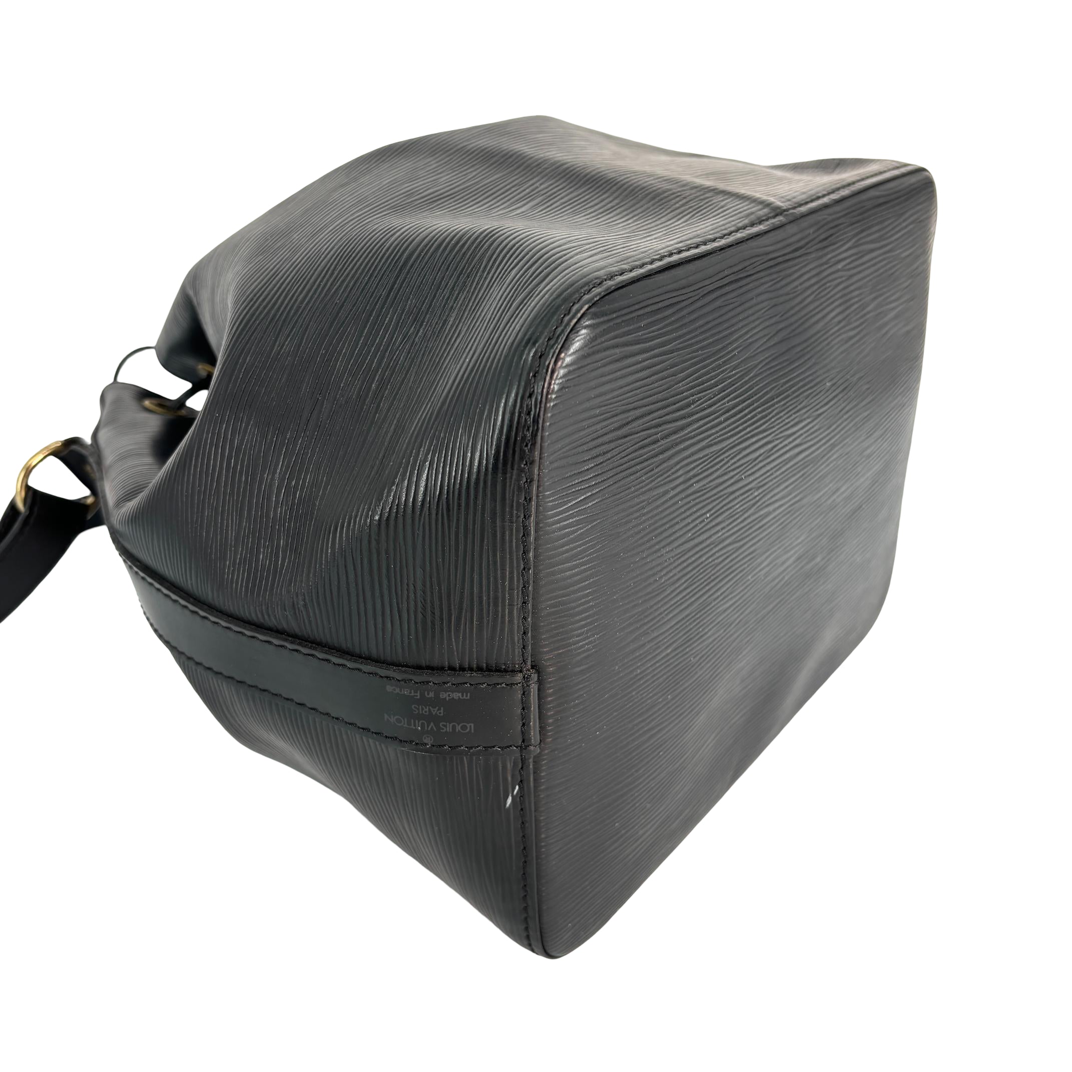 Louis Vuitton Sac Noé Petit Black Epi Leather