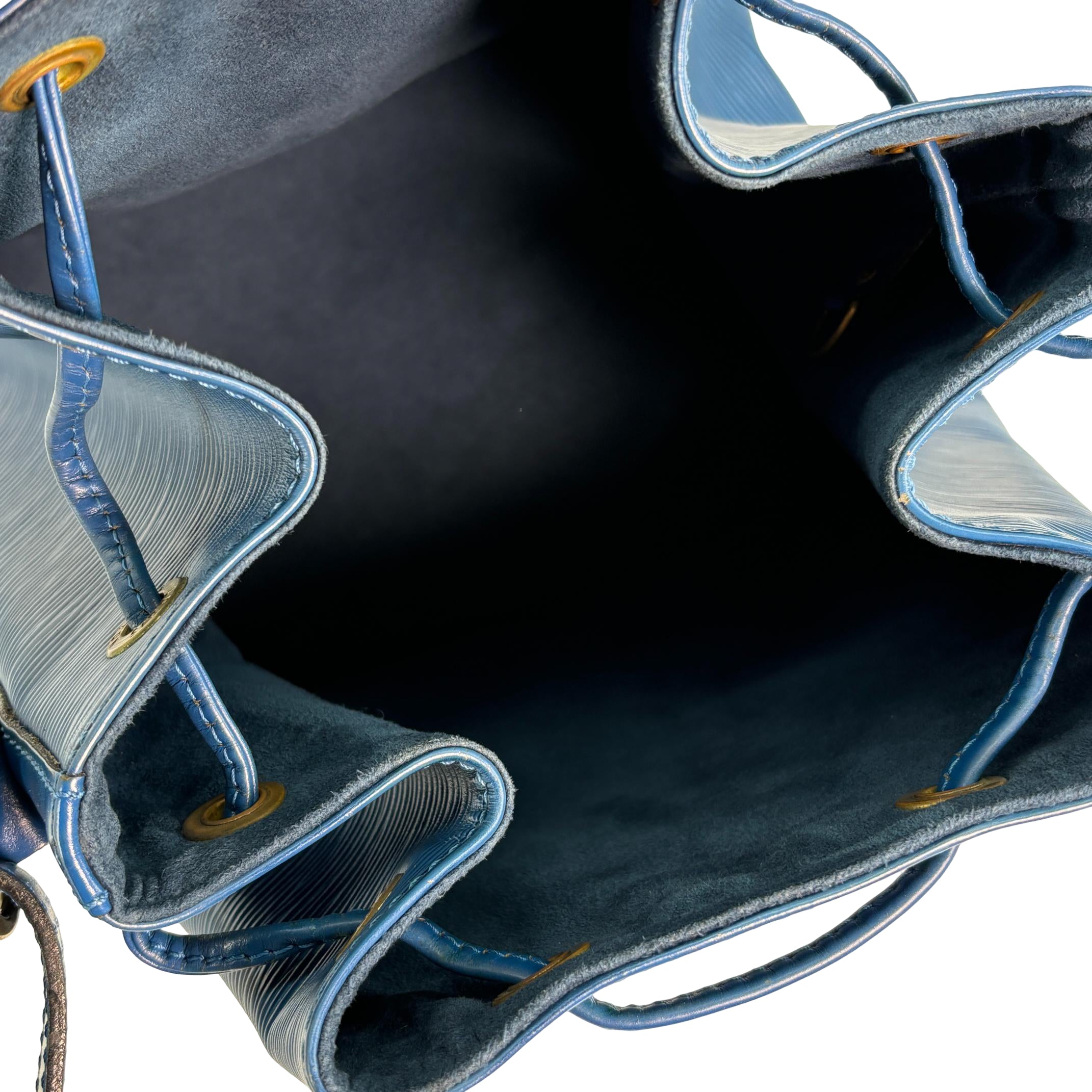 Louis Vuitton Sac Noé Petit Blue Epi Leather