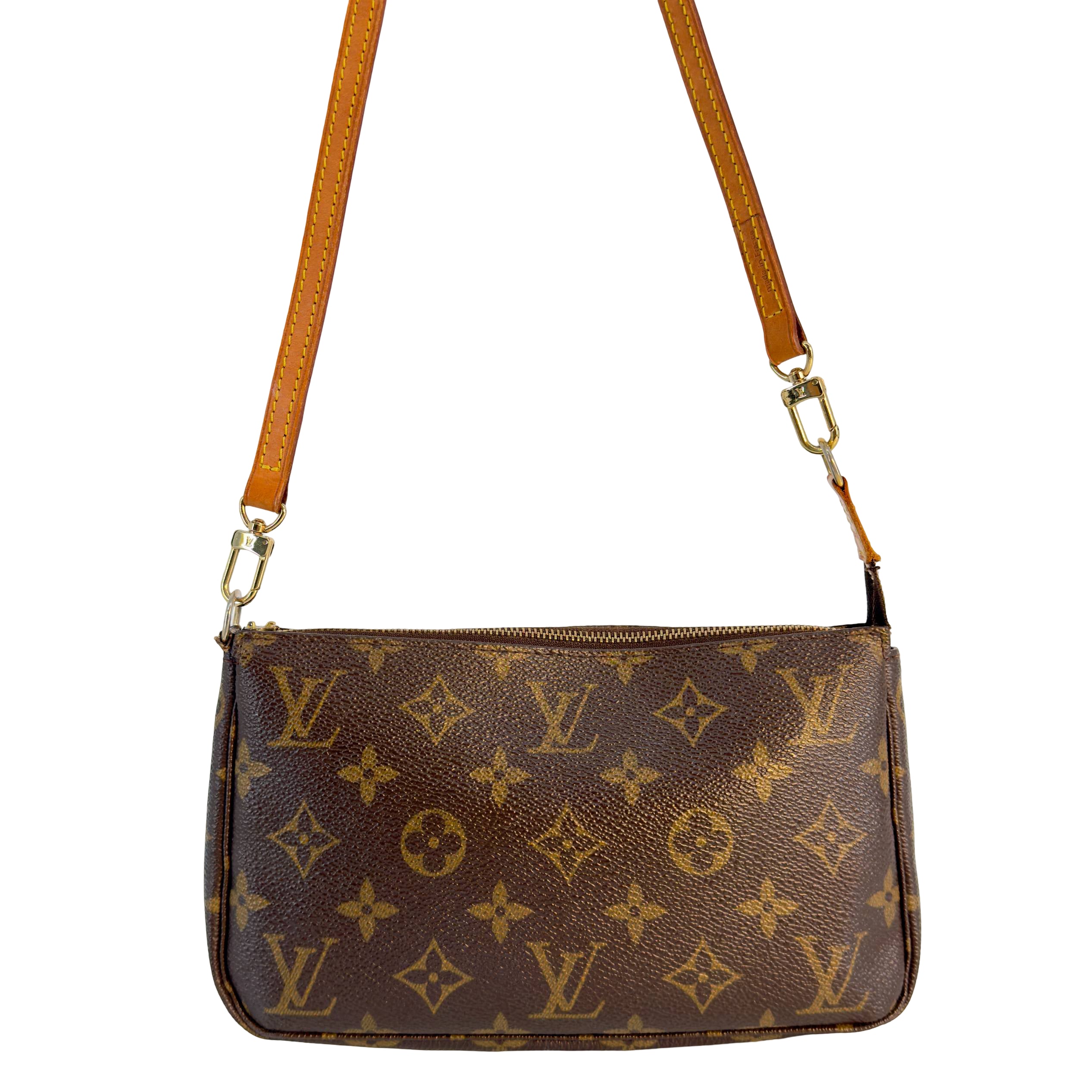 Louis Vuitton Pochette Accessoires Braun Monogram Canvas
