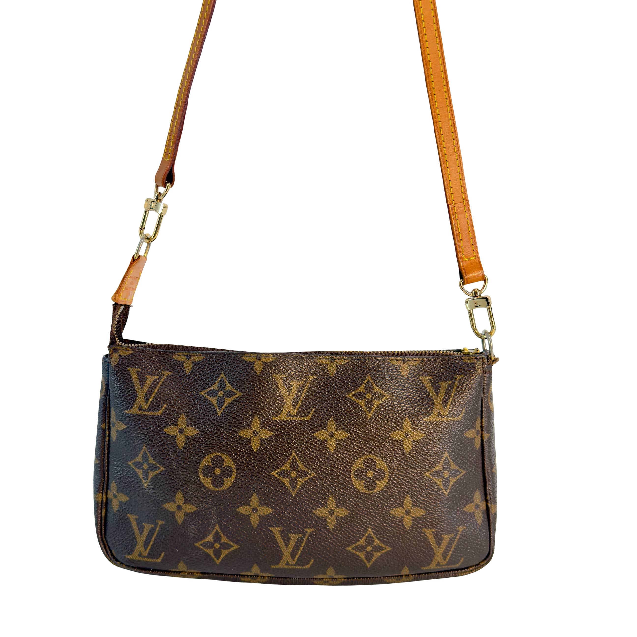 Louis Vuitton Pochette Accessoires Braun Monogram Canvas