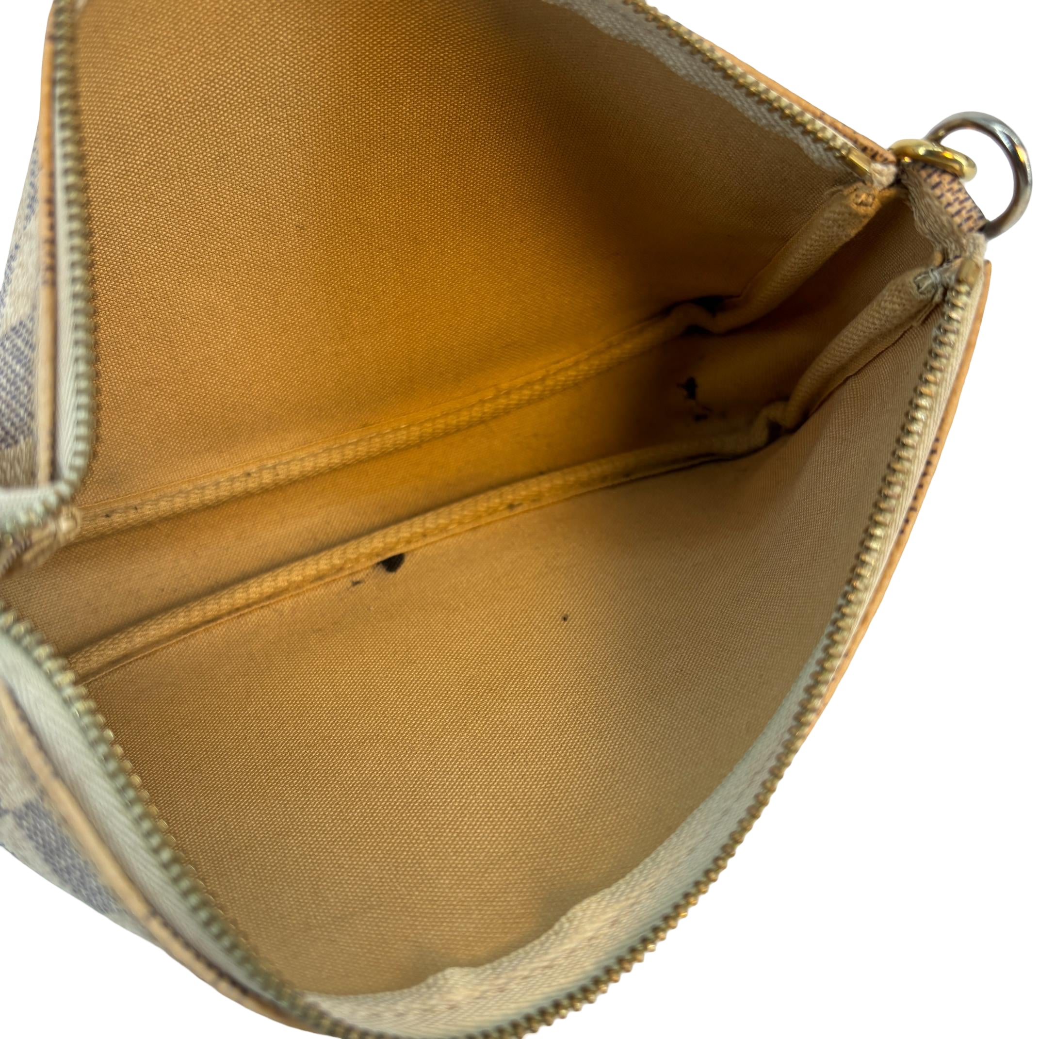 Louis Vuitton Pochette Accessoires Damier Azur Canvas