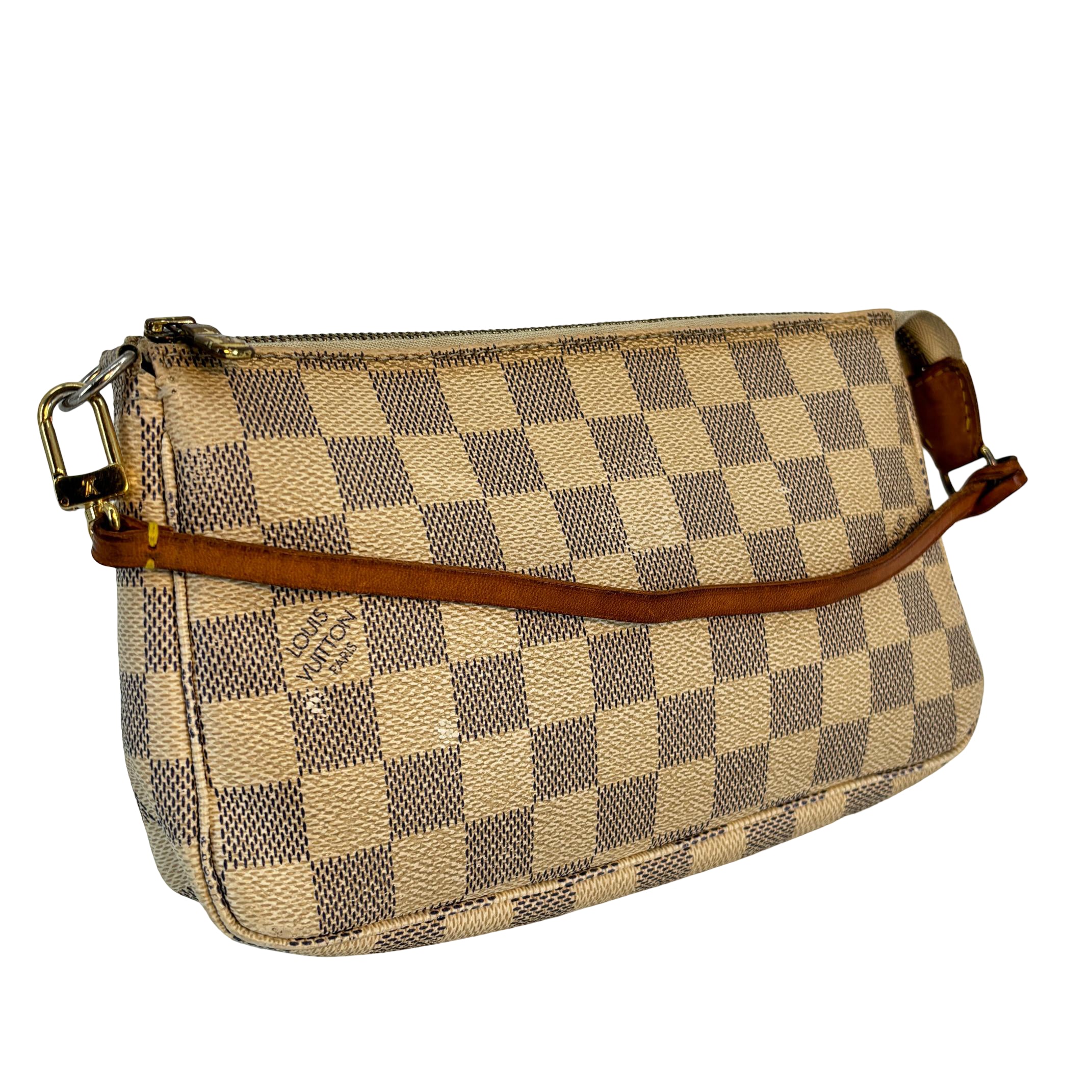 Louis Vuitton Pochette Accessoires Damier Azur Canvas