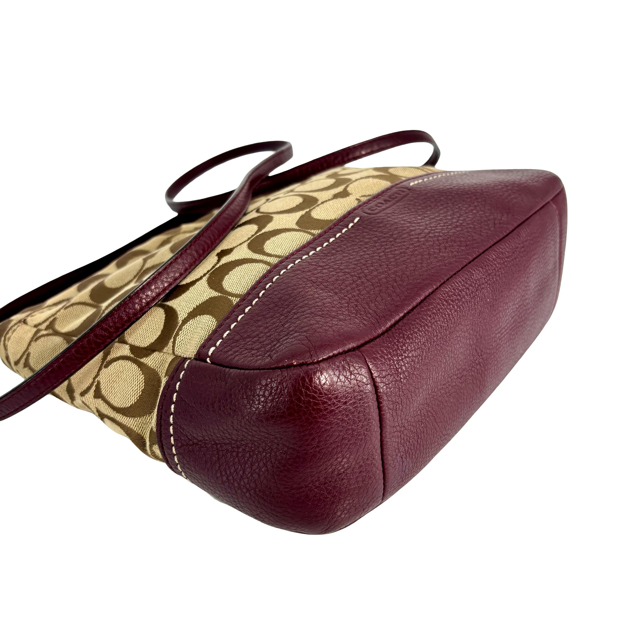 Coach Signature Shoulder / Hobo Bag