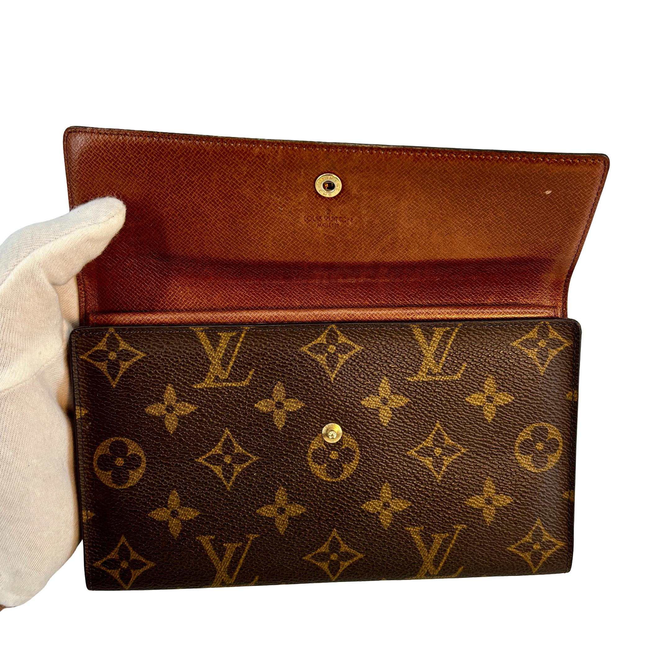 Louis Vuitton Porte Tresor International Wallet Monogram Canvas