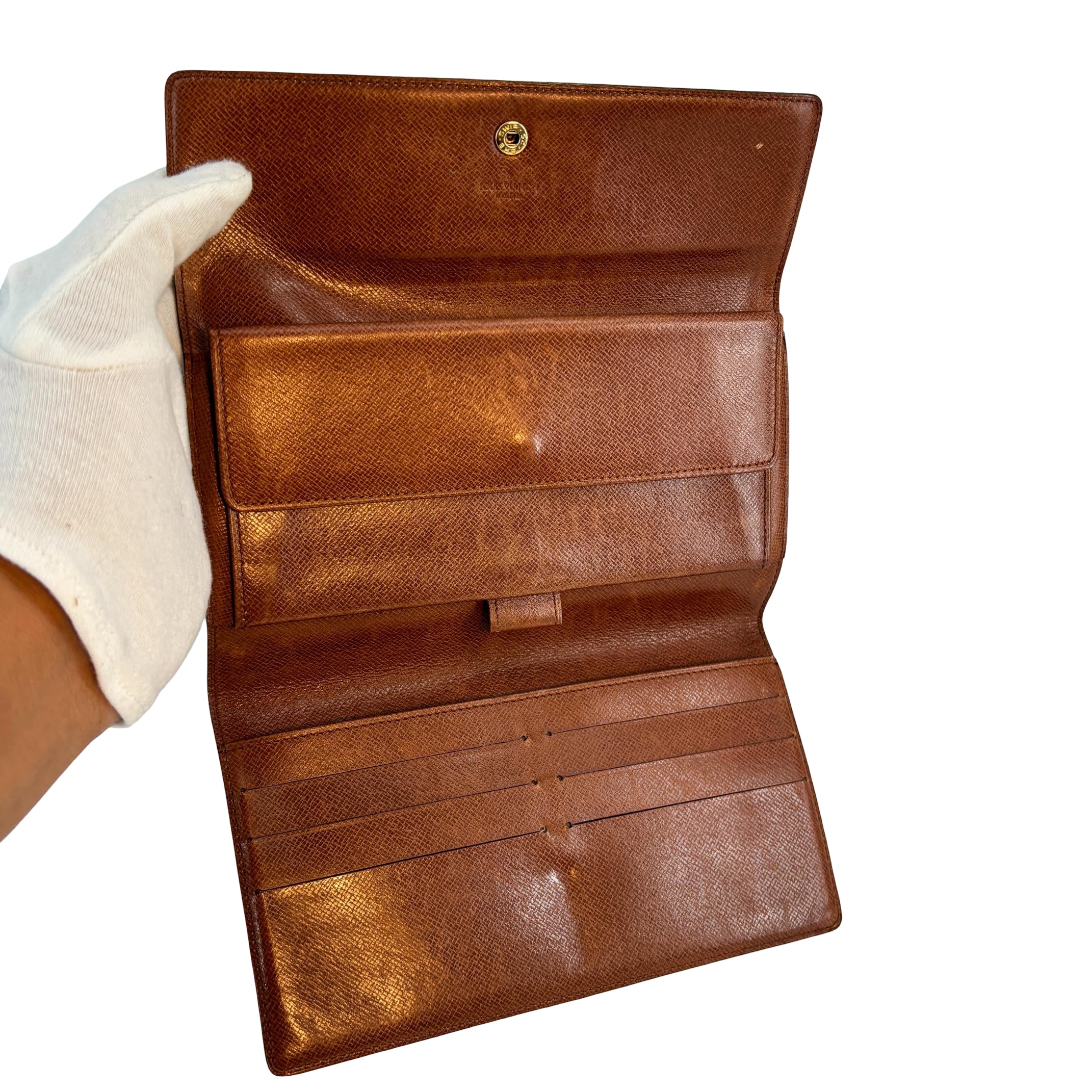 Louis Vuitton Porte Tresor International Wallet Monogram Canvas