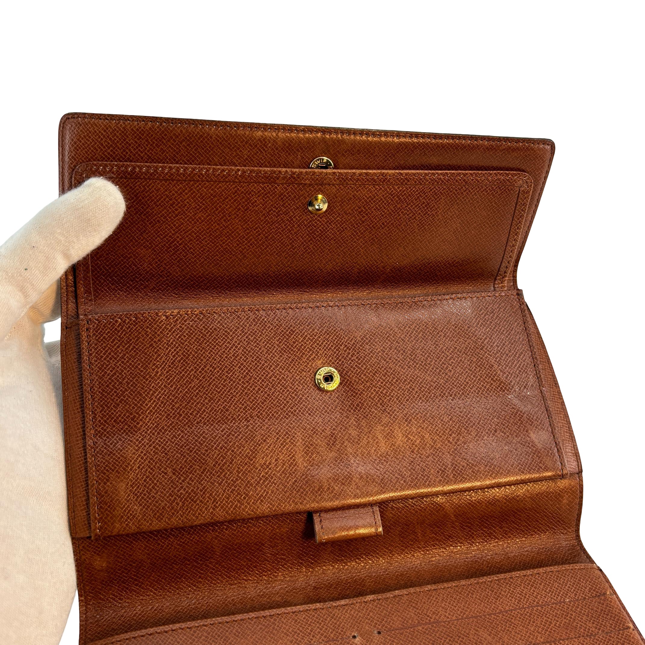 Louis Vuitton Porte Tresor International Wallet Monogram Canvas