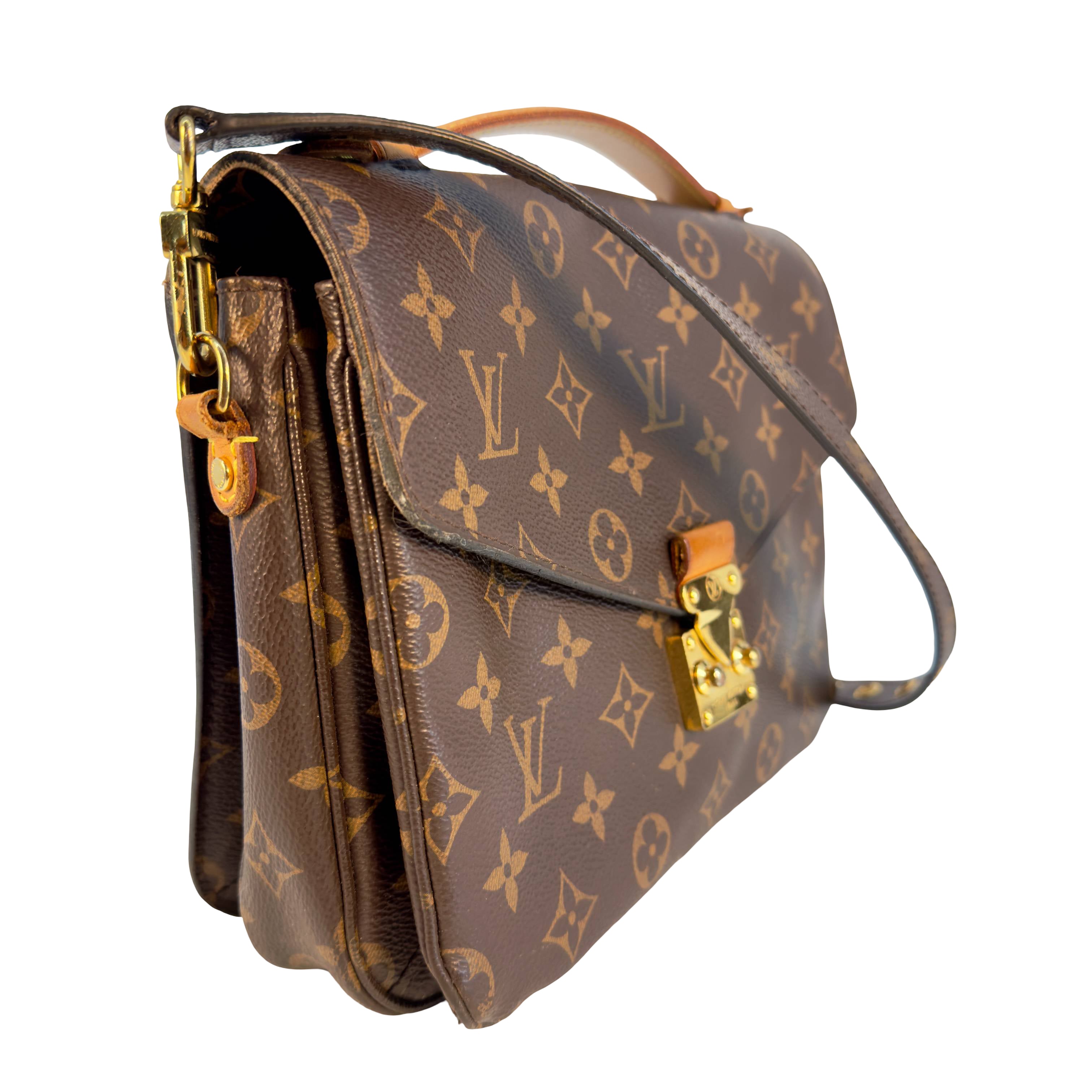 Louis Vuitton Pochette Métis Braun Monogram Canvas