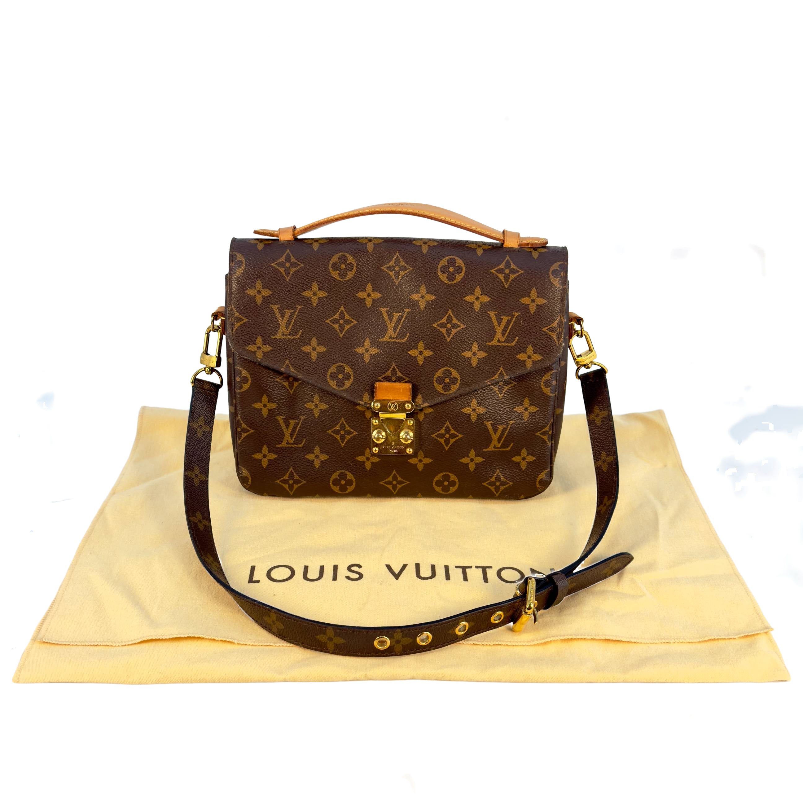 Louis Vuitton Pochette Métis Braun Monogram Canvas