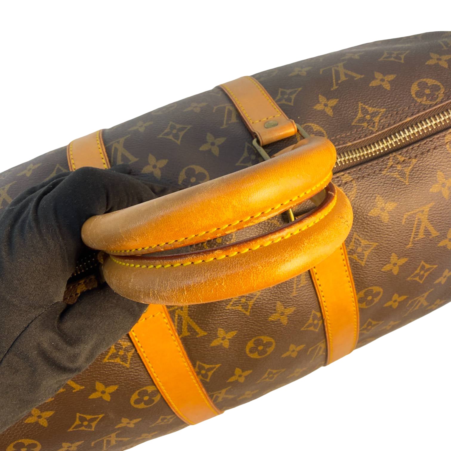 Louis Vuitton Keepall 45 Braun Monogram Canvas