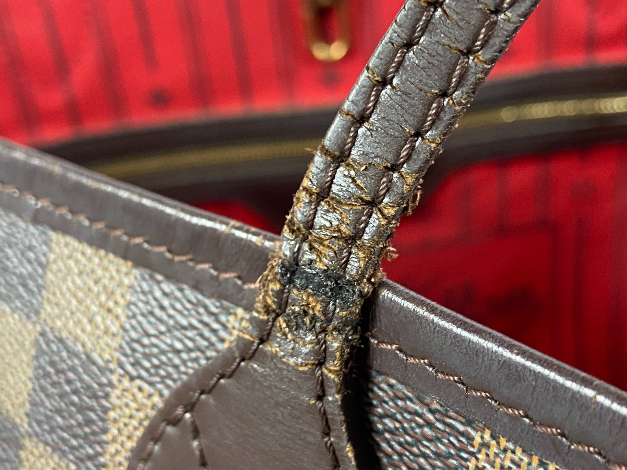 Louis Vuitton Neverfull MM Damier Ebene Canvas