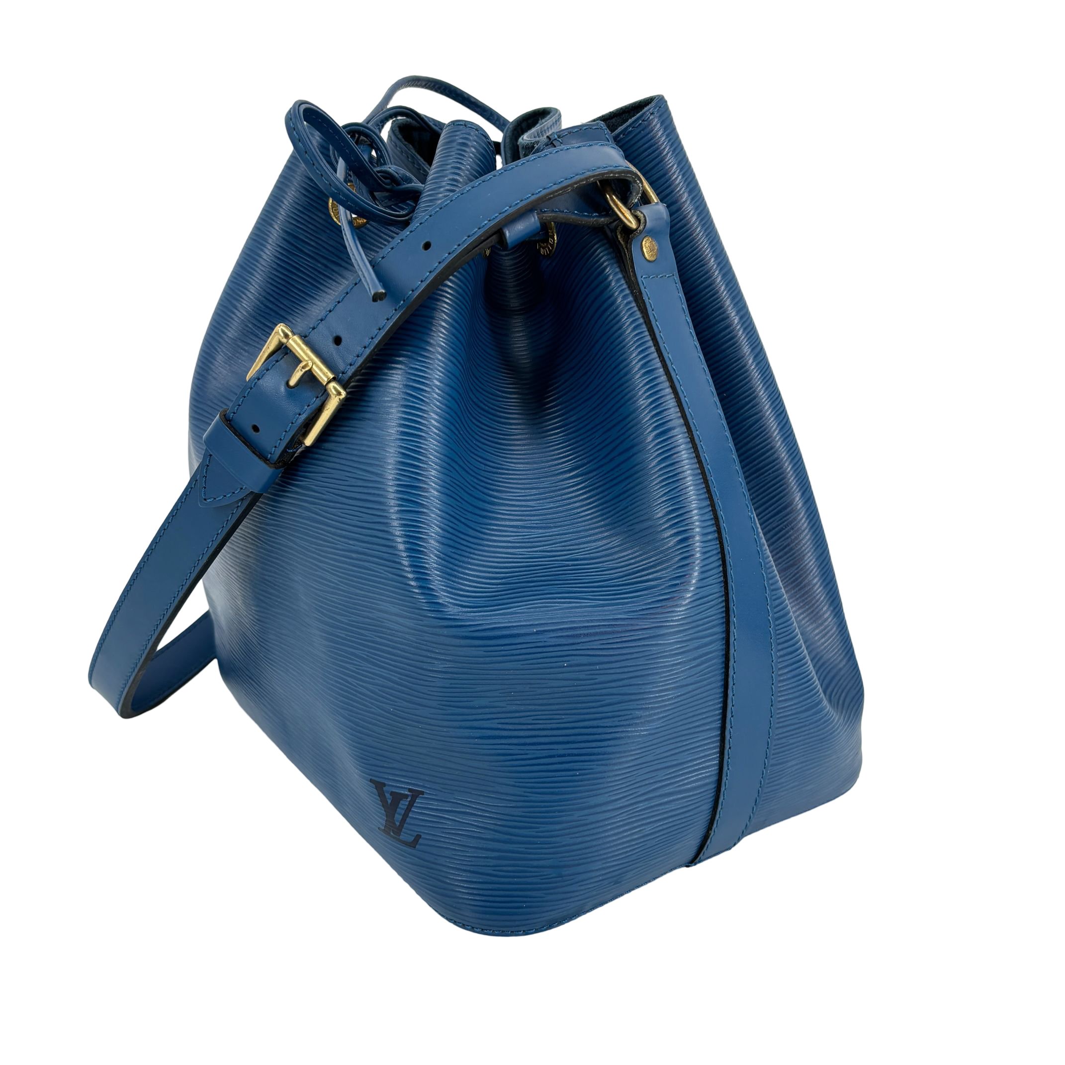Louis Vuitton Sac Noé Petit Blue Epi Leather