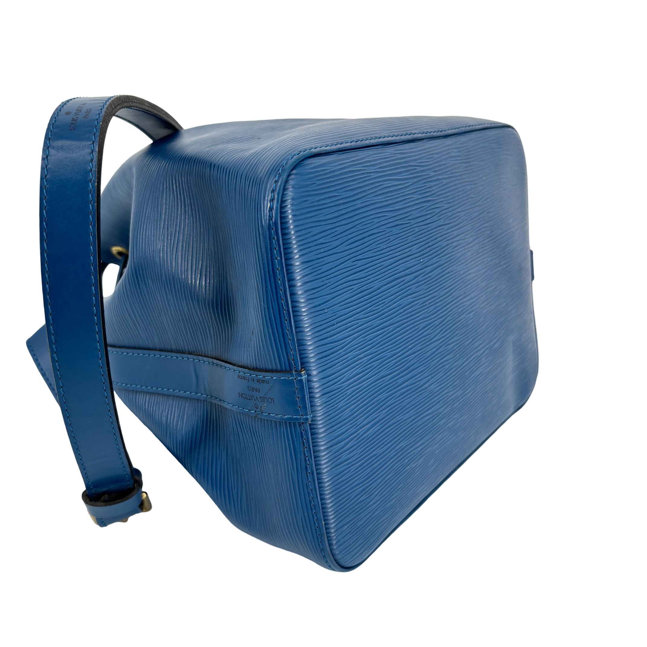 Louis Vuitton Sac Noé Petit Blue Epi Leather