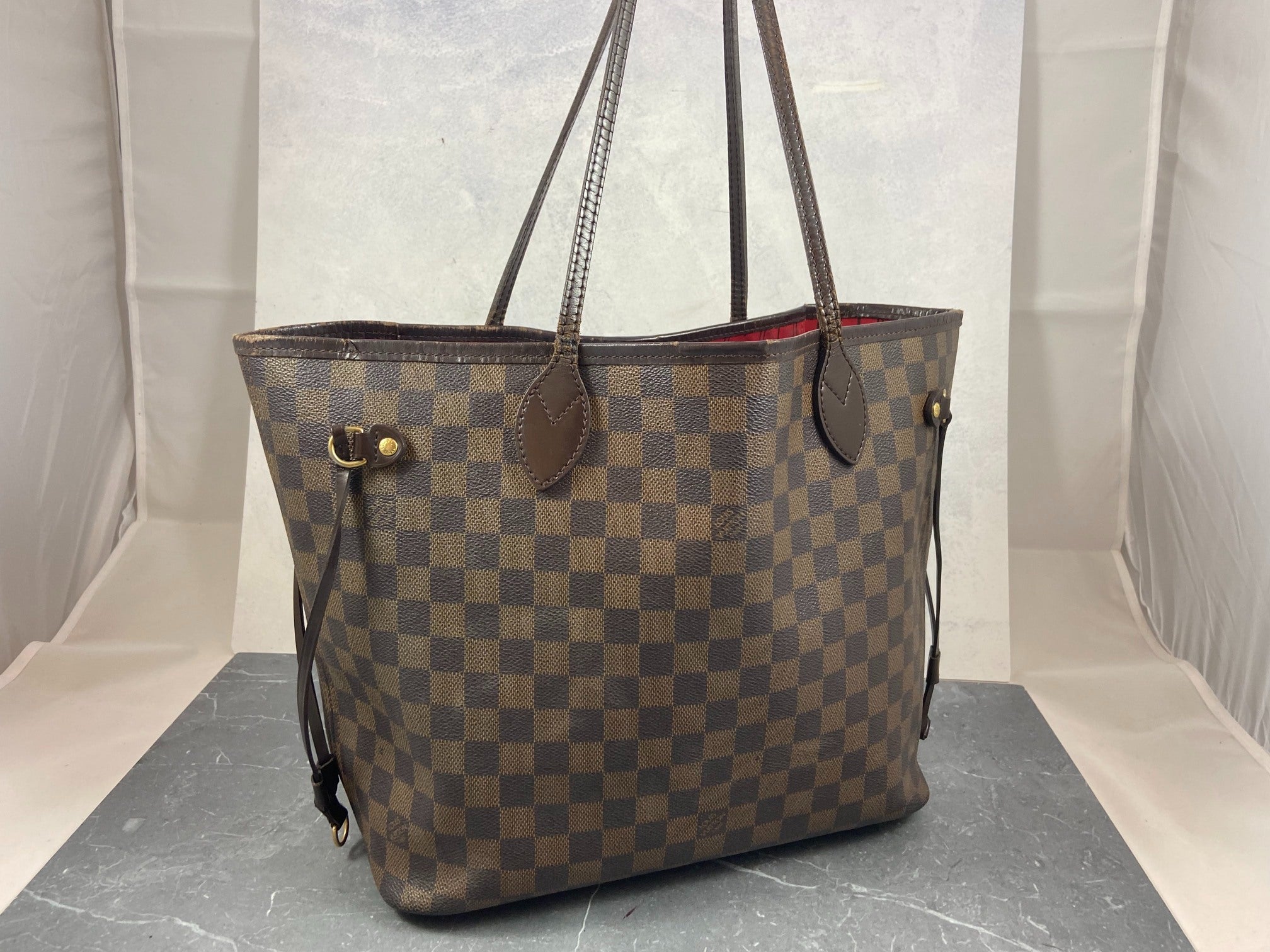 Louis Vuitton Neverfull MM Damier Ebene Canvas