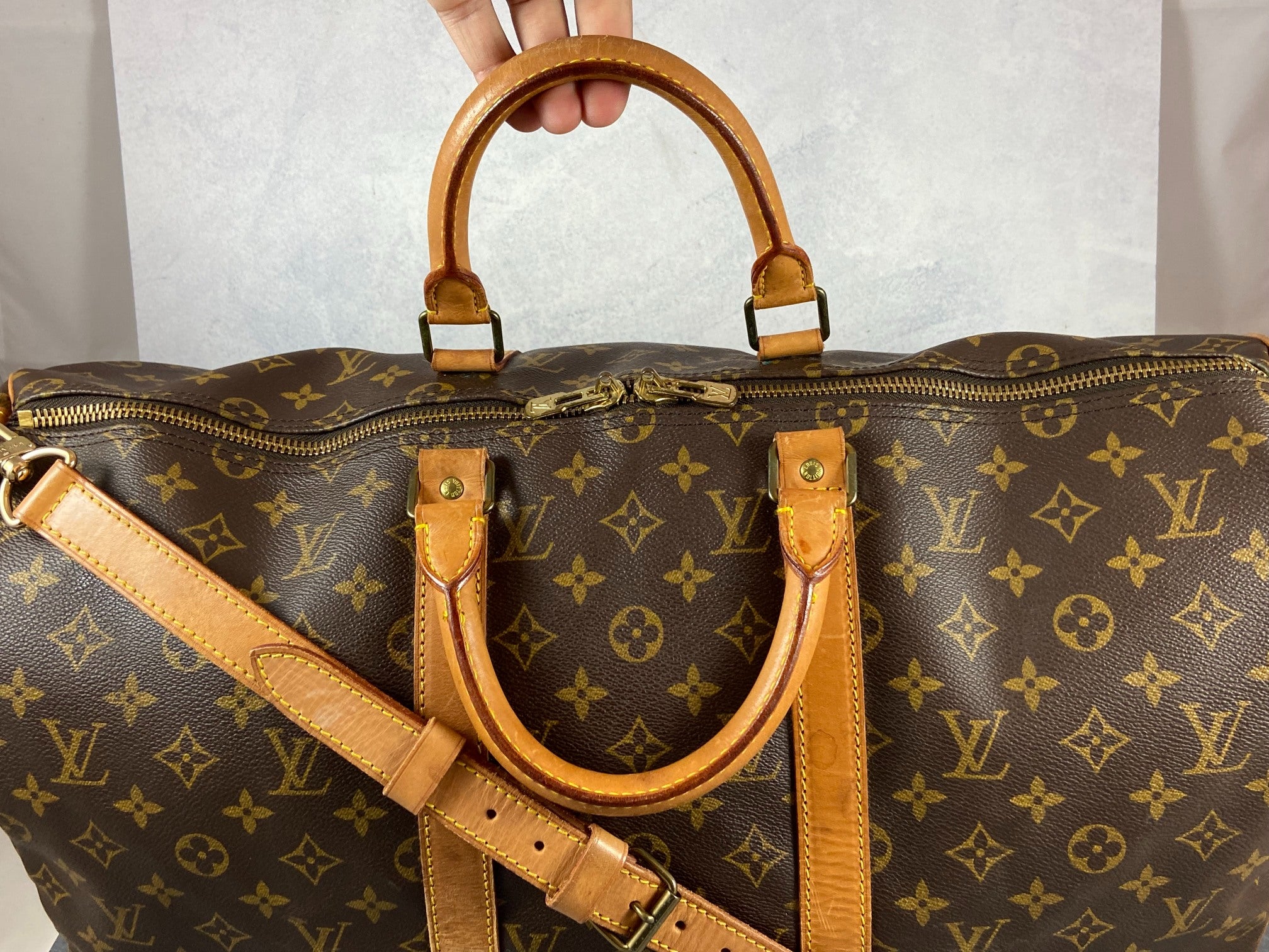 Louis Vuitton Keepall 50 Bandoulière Monogram Canvas