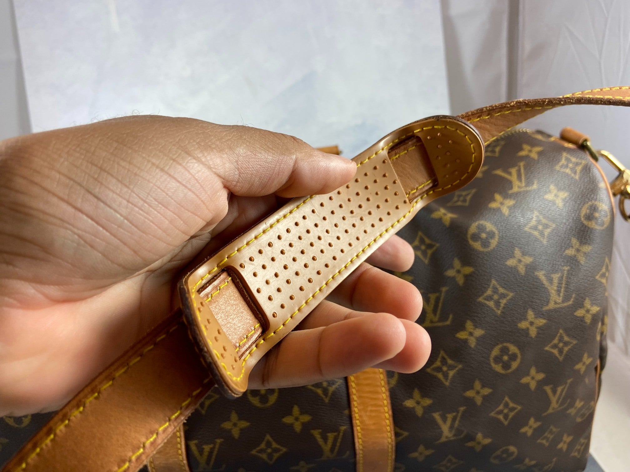 Louis Vuitton Keepall 50 Bandoulière Monogram Canvas