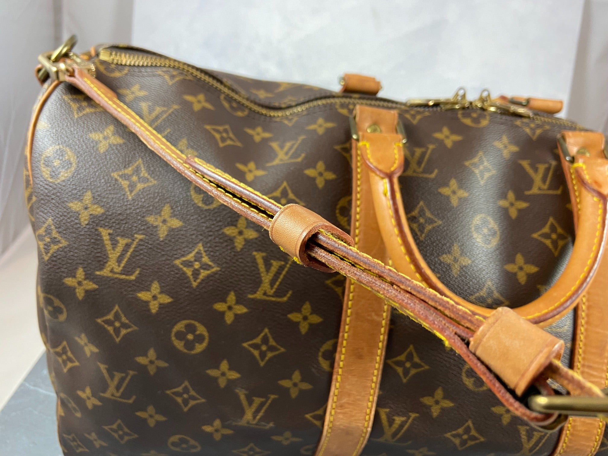 Louis Vuitton Keepall 50 Bandoulière Monogram Canvas