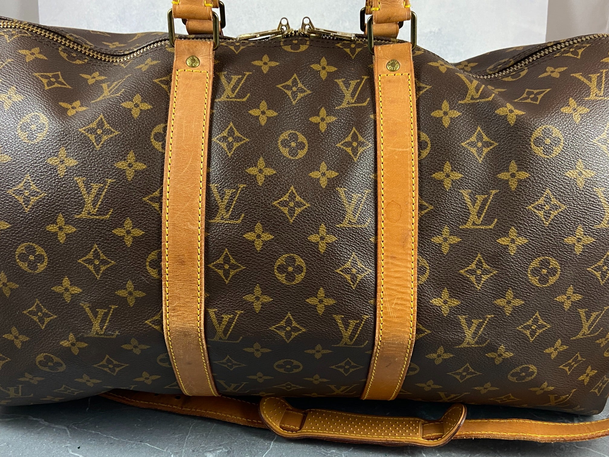 Louis Vuitton Keepall 50 Bandoulière Monogram Canvas