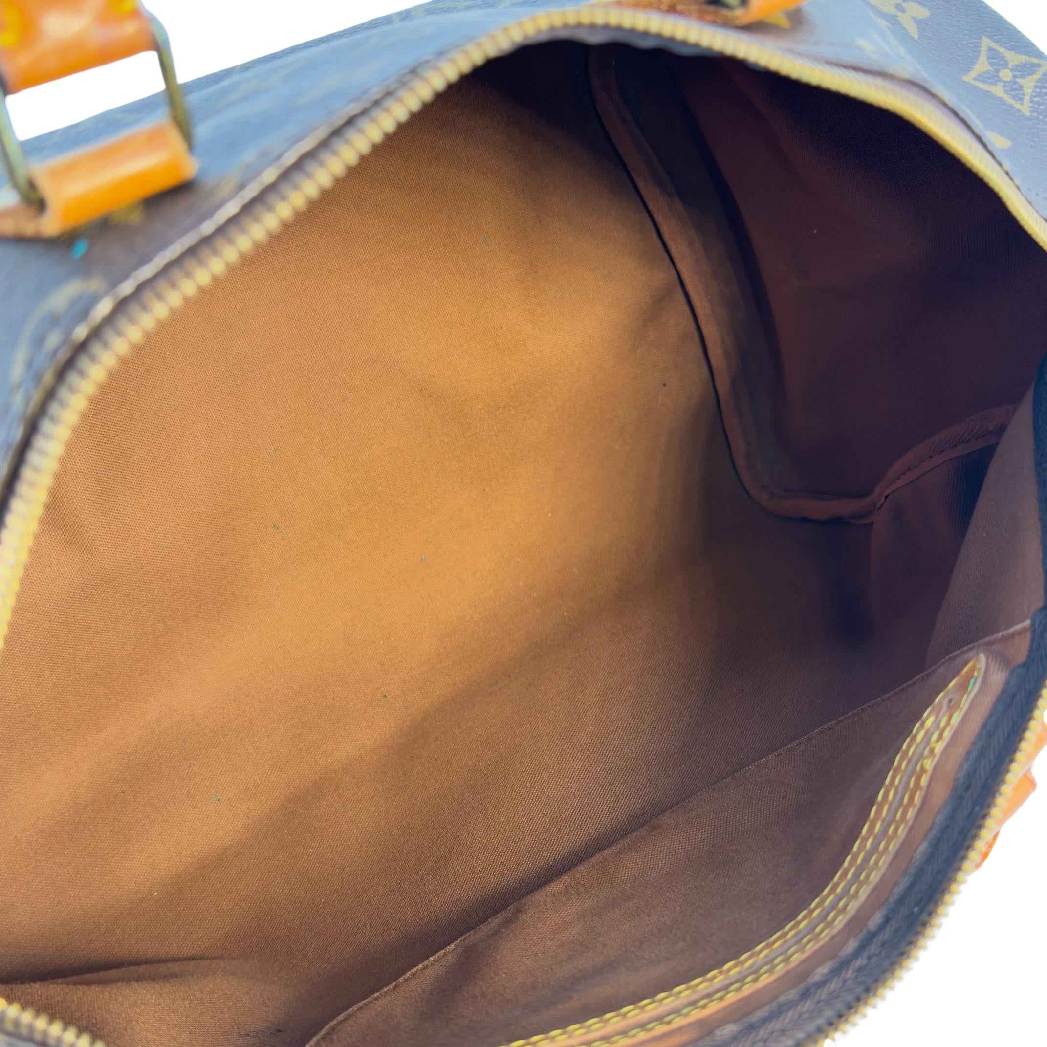 Louis Vuitton Speedy 35 Braun Monogram Canvas