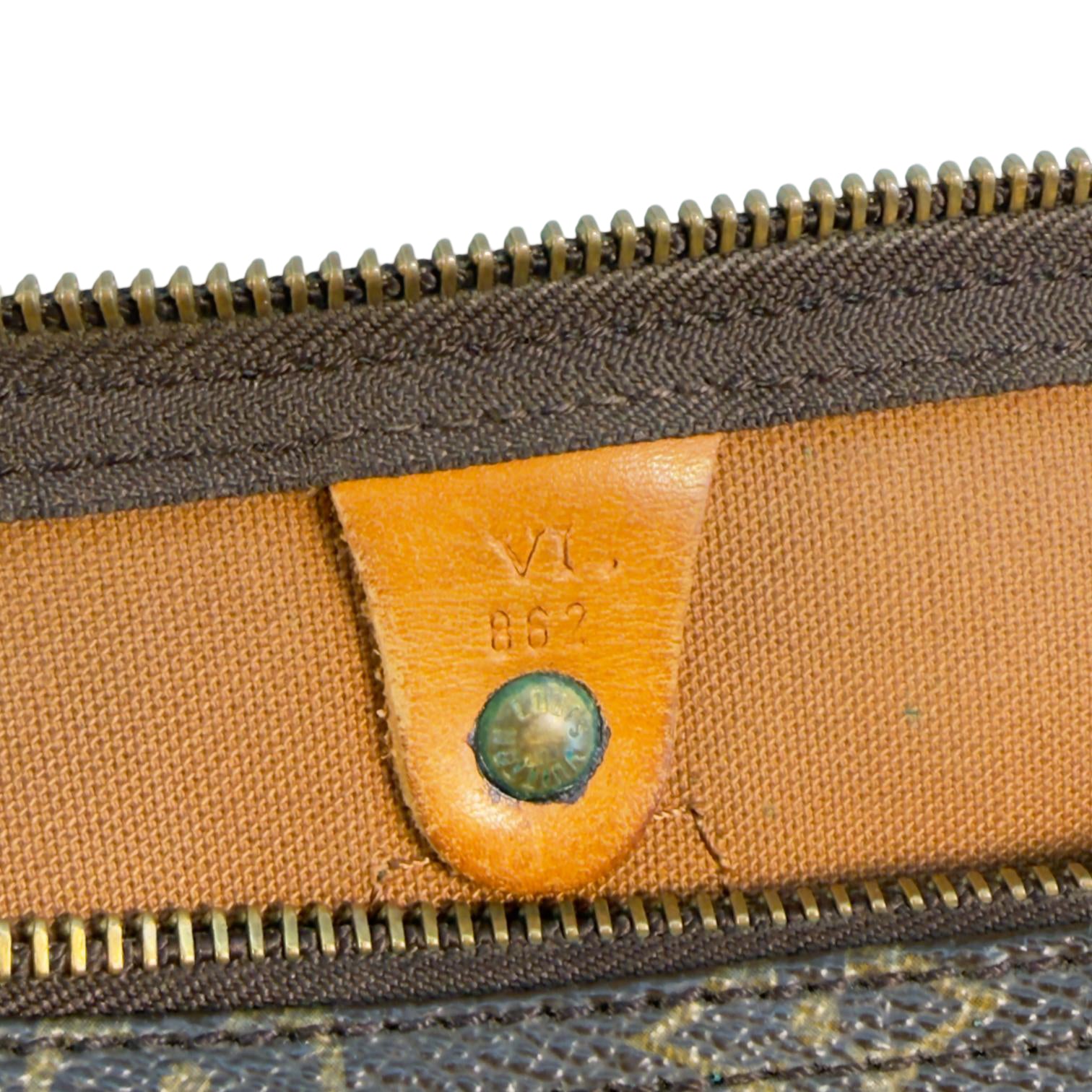 Louis Vuitton Speedy 35 Braun Monogram Canvas
