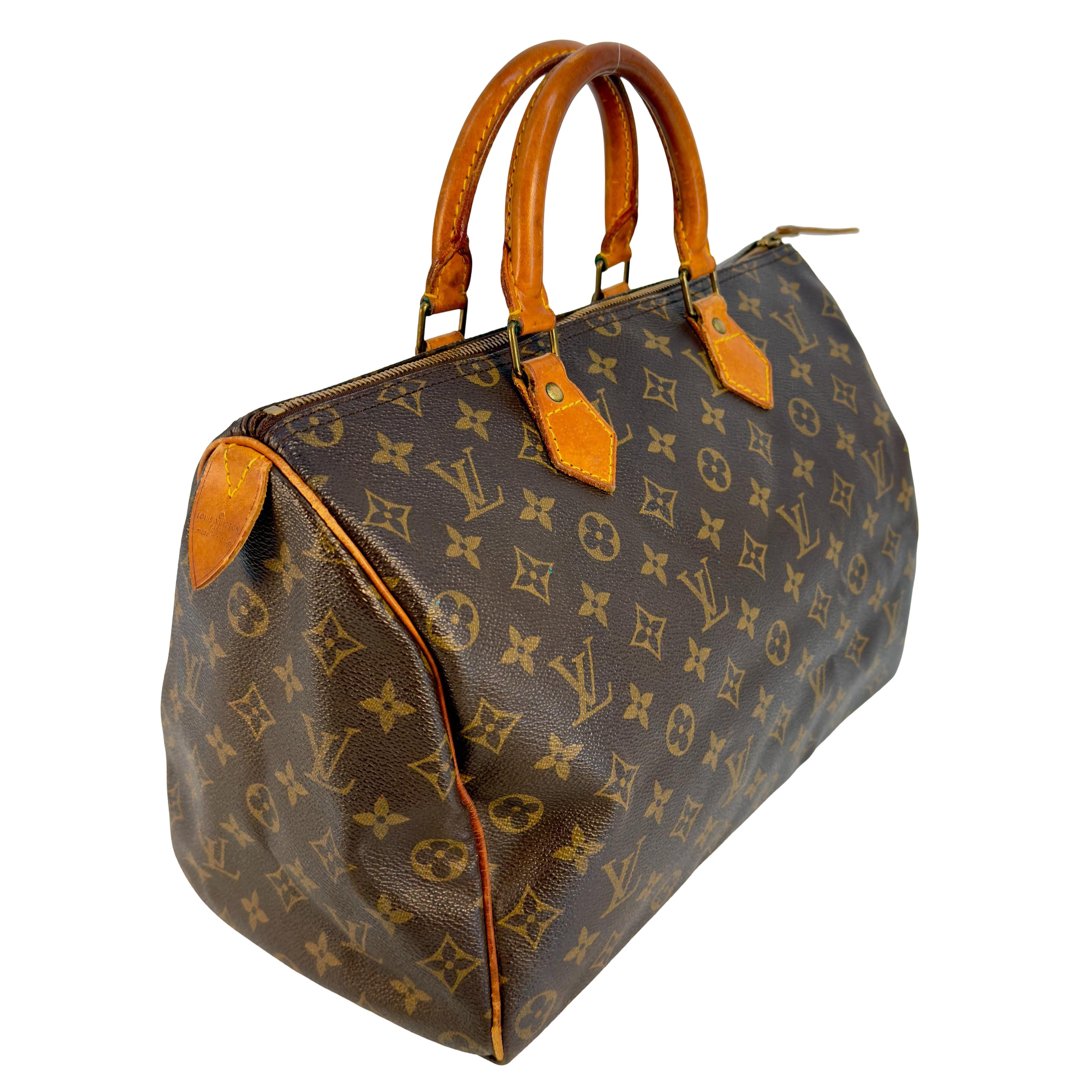 Louis Vuitton Speedy 35 Braun Monogram Canvas