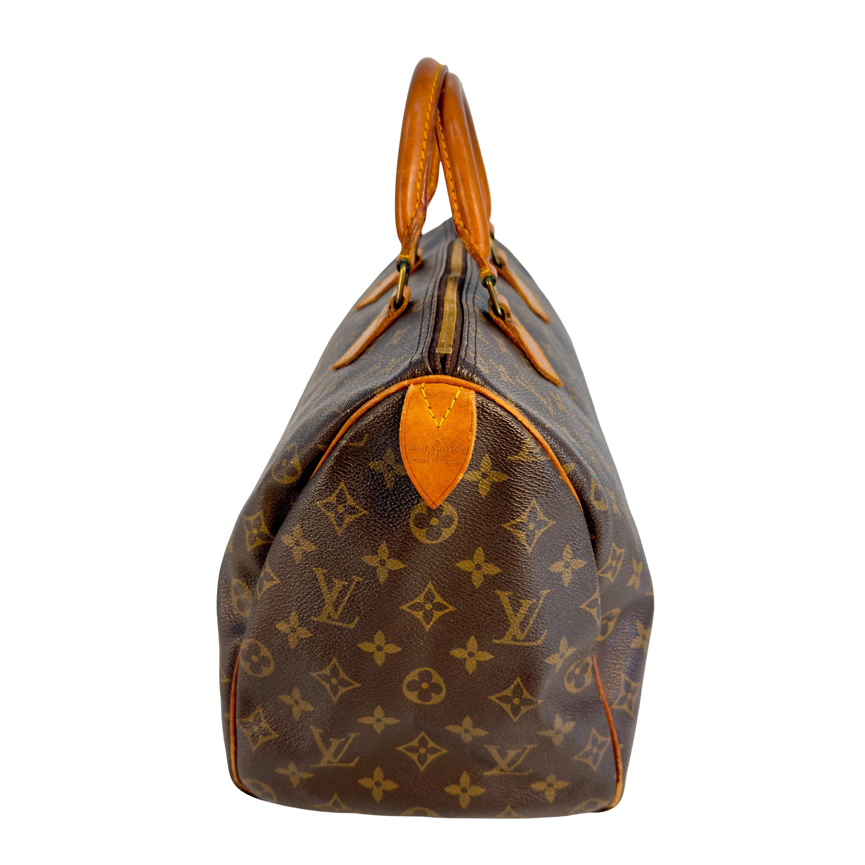 Louis Vuitton Speedy 35 Braun Monogram Canvas