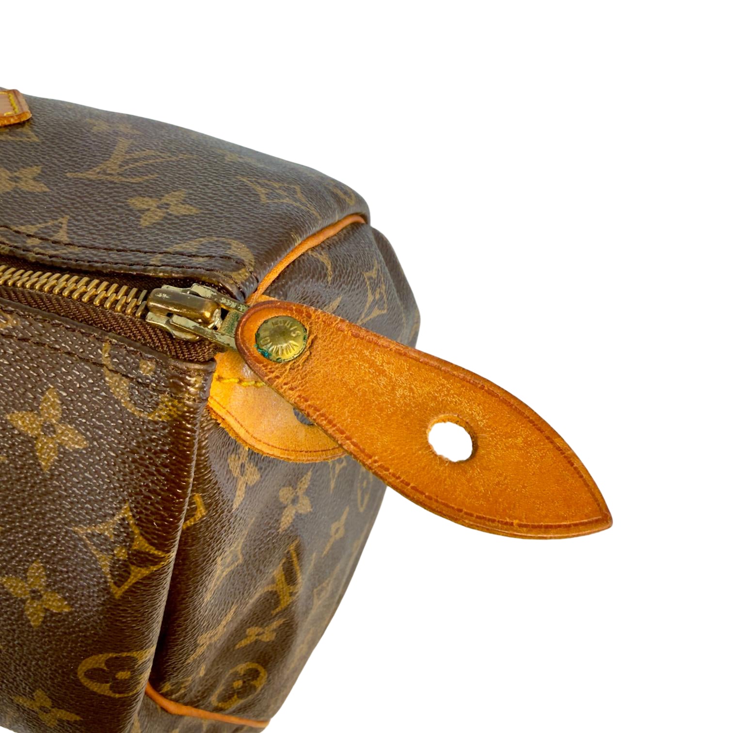 Louis Vuitton Speedy 35 Braun Monogram Canvas