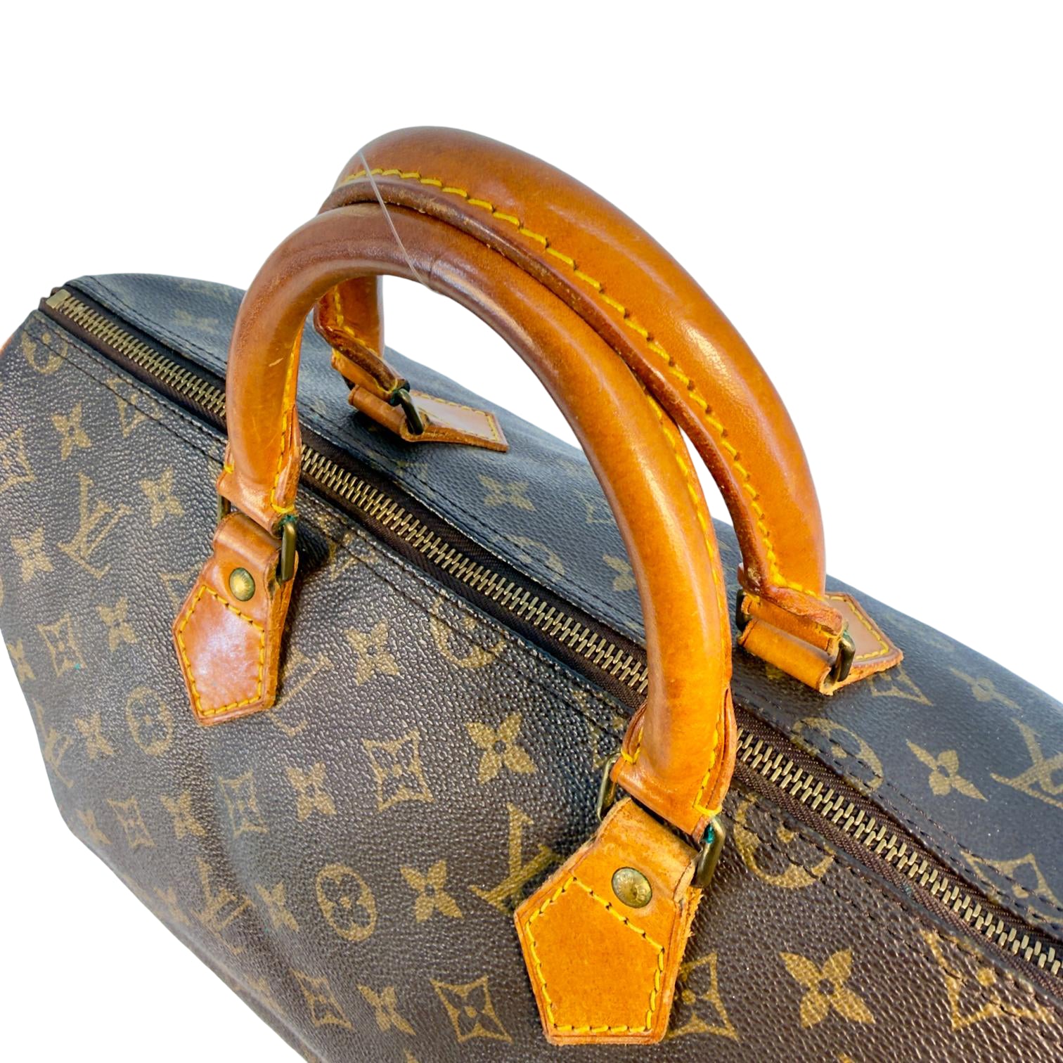 Louis Vuitton Speedy 35 Braun Monogram Canvas