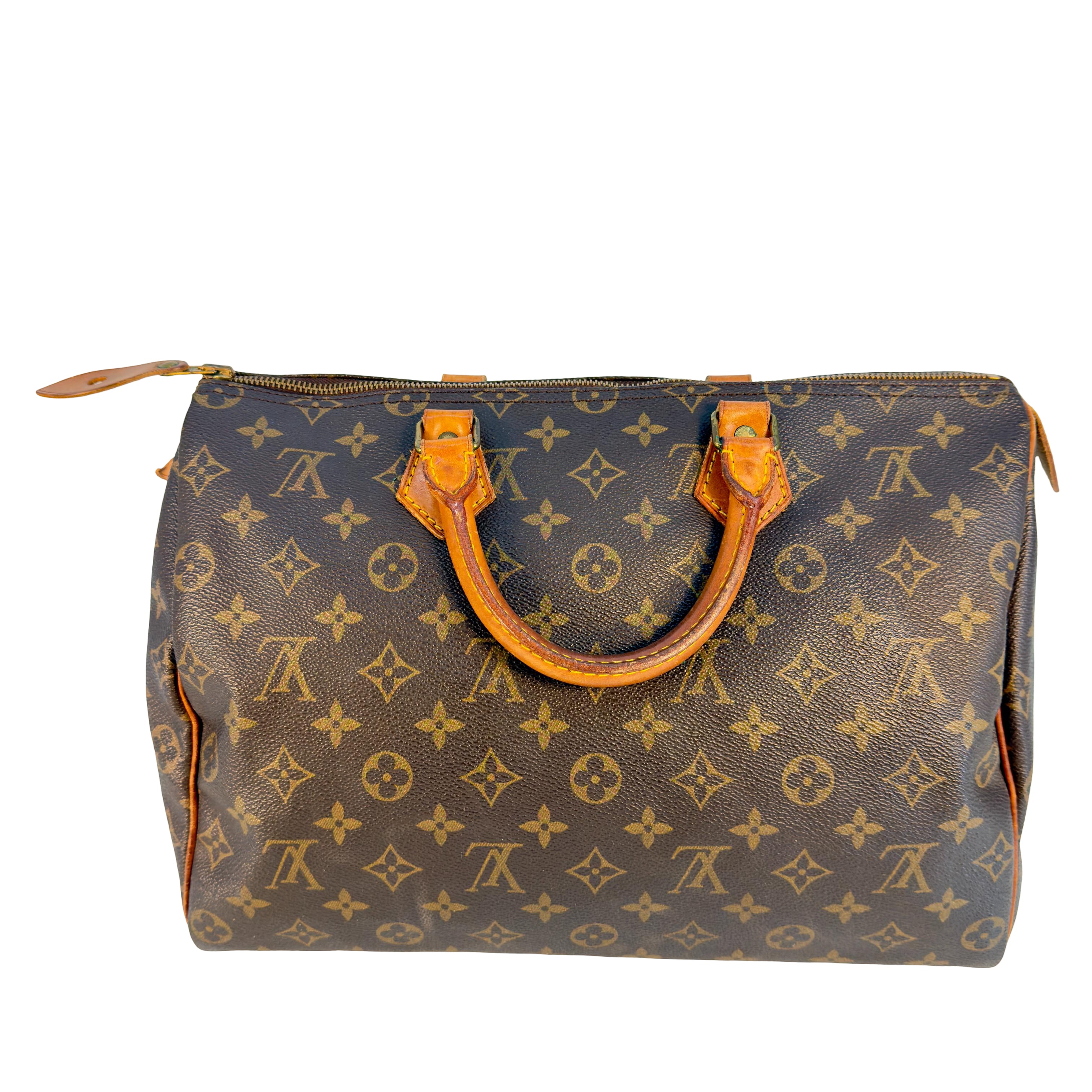 Louis Vuitton Speedy 35 Braun Monogram Canvas