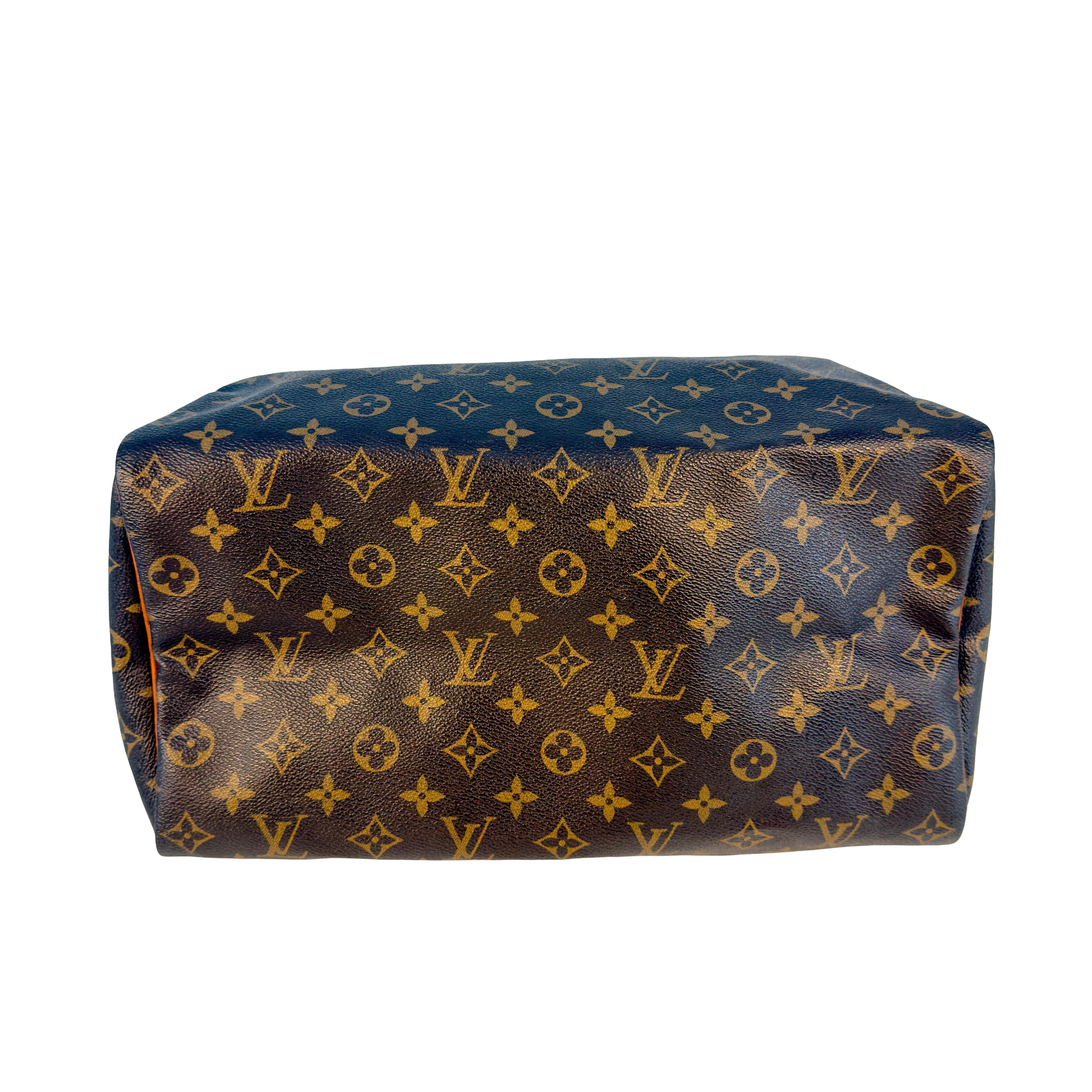Louis Vuitton Speedy 35 Braun Monogram Canvas