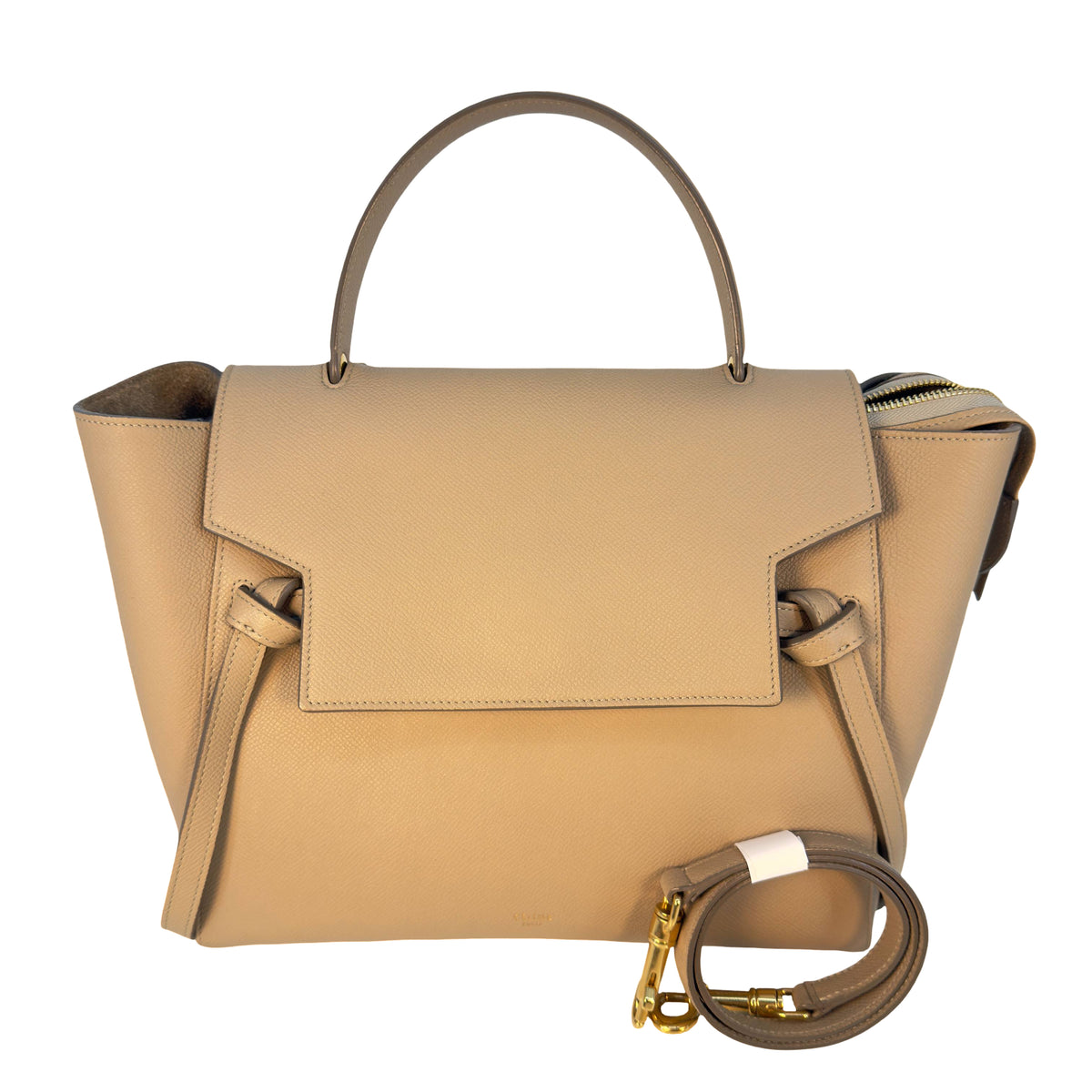 Celine Belt Bag Beige Calfskin