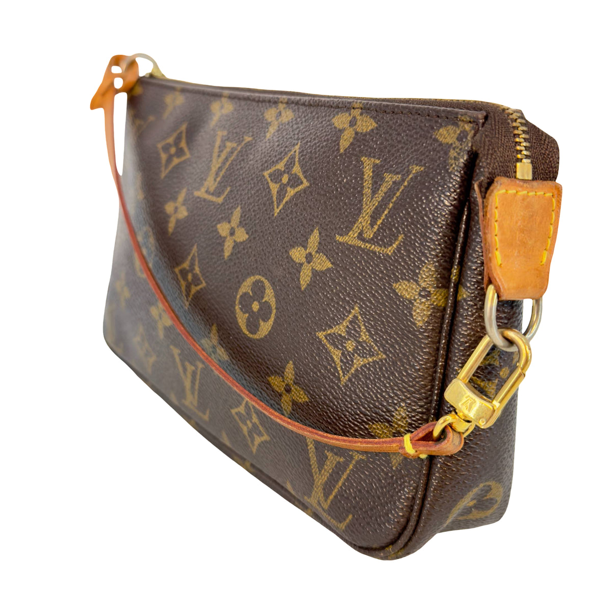 Louis Vuitton Pochette Accessoires Braun Monogram Canvas