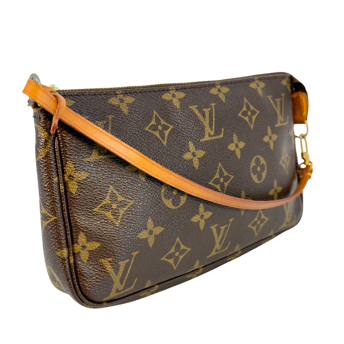 Louis Vuitton Pochette Accessoires Braun Monogram Canvas