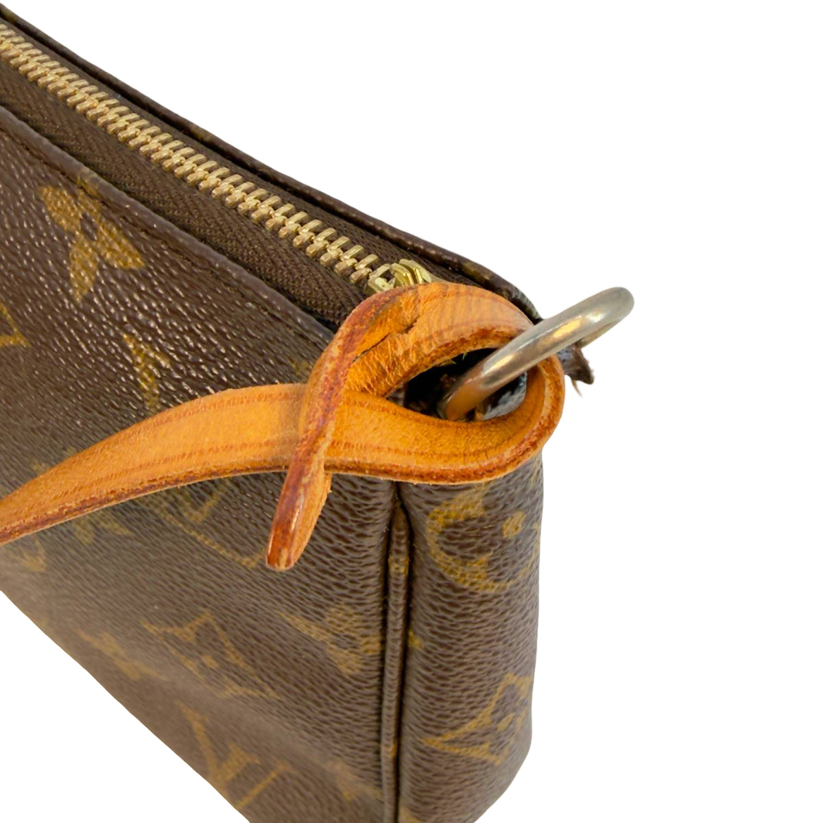 Louis Vuitton Pochette Accessoires Braun Monogram Canvas
