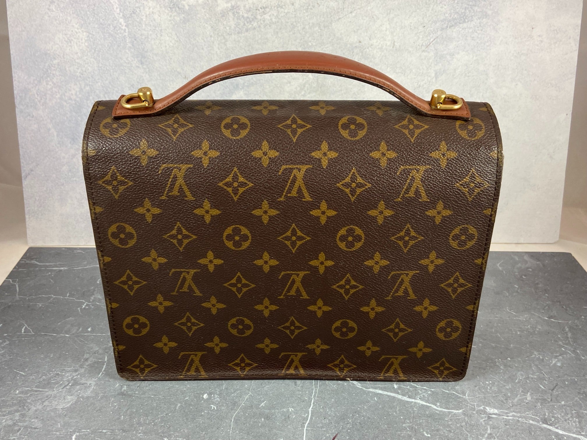 Louis Vuitton Monceau 28 Monogram Canvas
