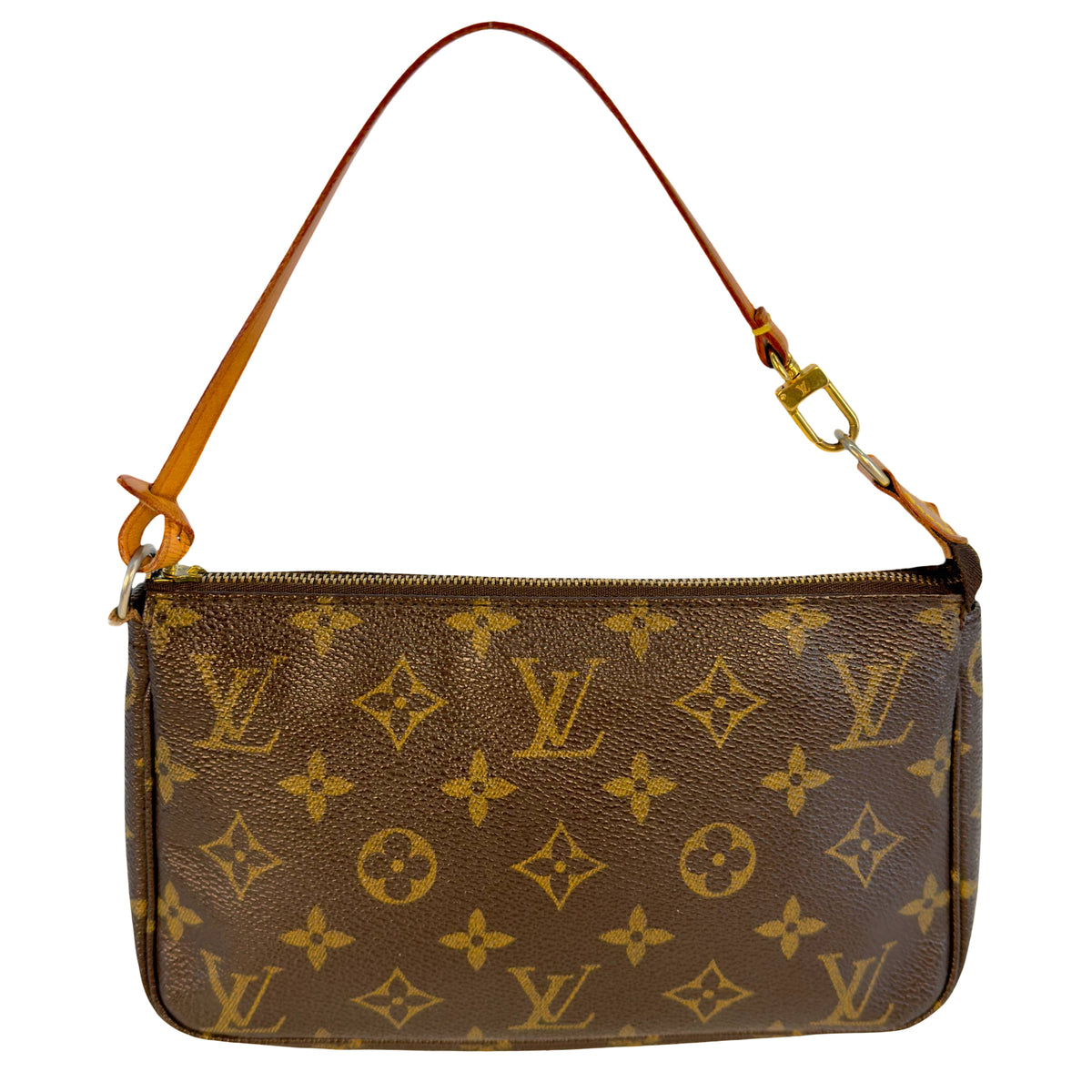 Louis Vuitton Pochette Accessoires Braun Monogram Canvas