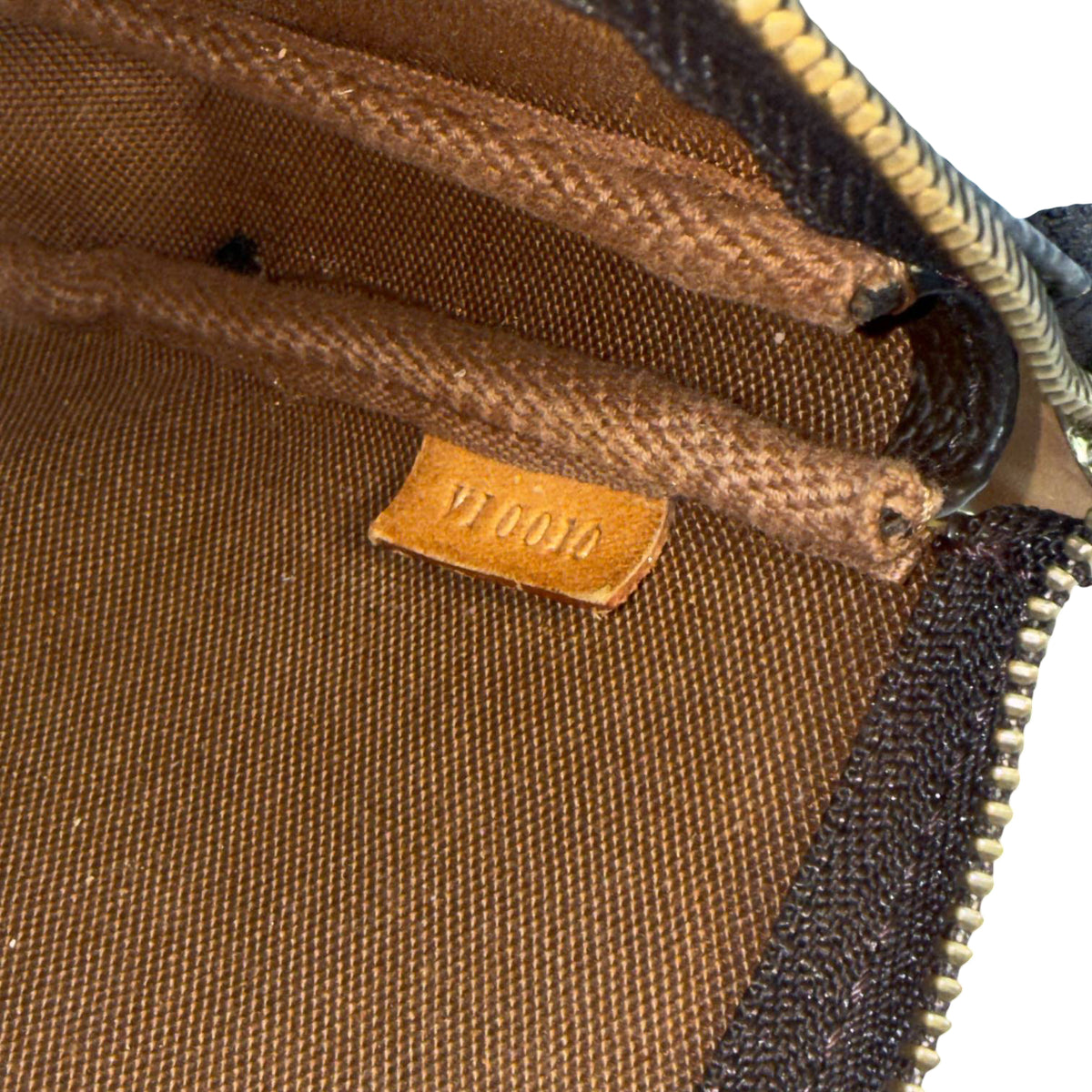 Celine Pochette Accessoires Braun Monogram Canvas